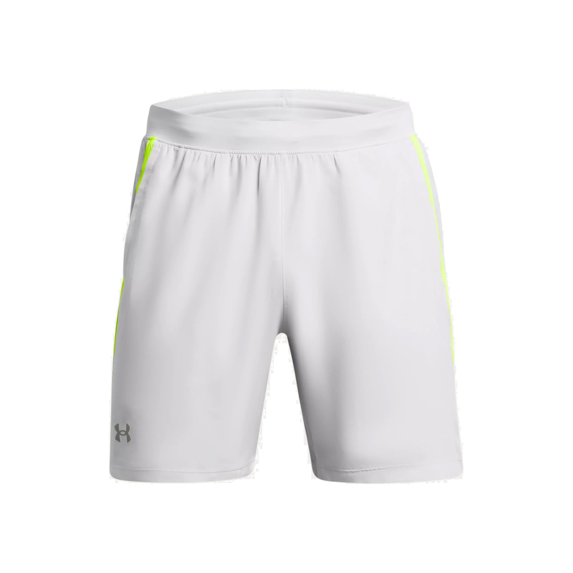 Under Armour Launch 7in  Pantalones cortos Hombres - gris, amarillo neón
