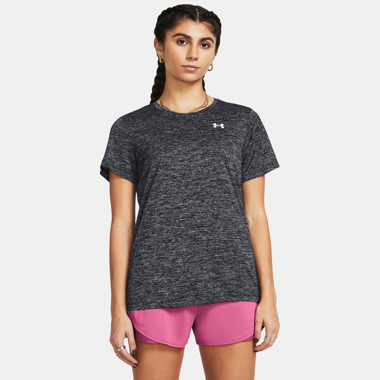 Under Armour Tech Twist Camiseta De Manga Corta Mujeres-Negro