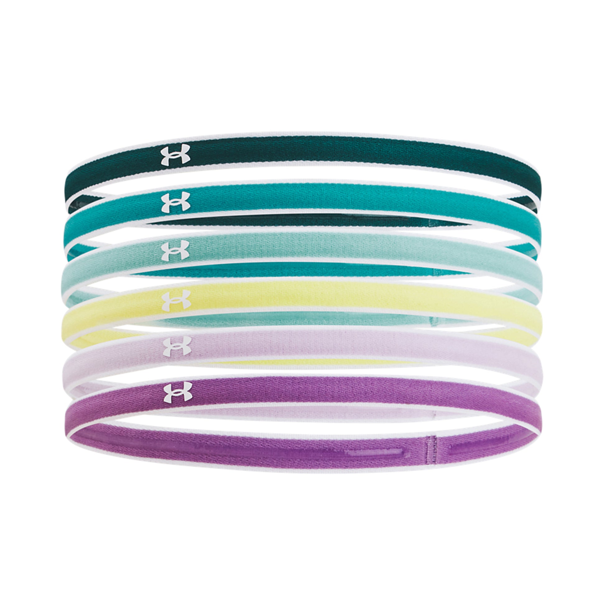 Under Armour Mini Cinta para el pelo Pack de 6 Mujeres-azul