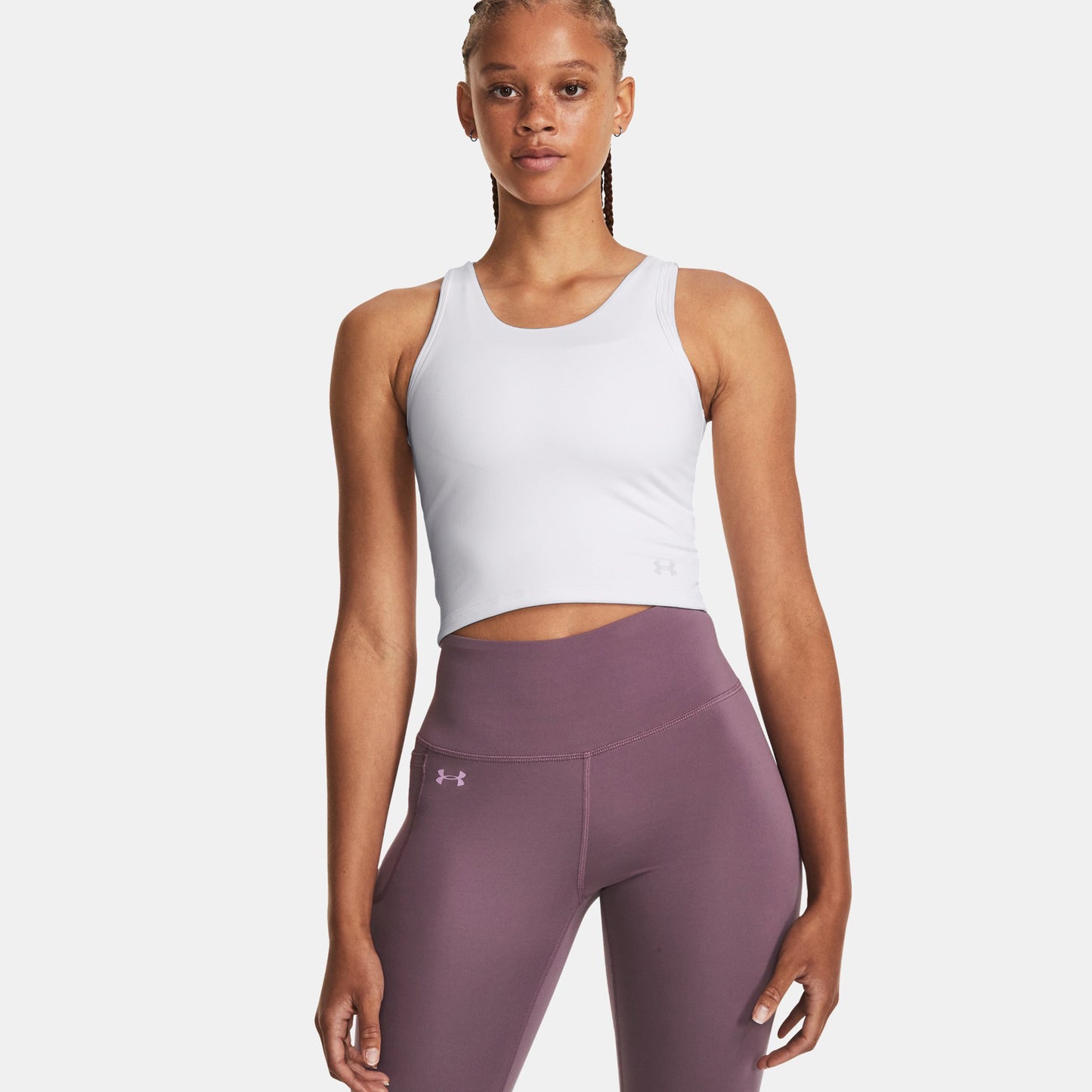 Under Armour Motion Camiseta De Tirantes Mujeres-Blanco