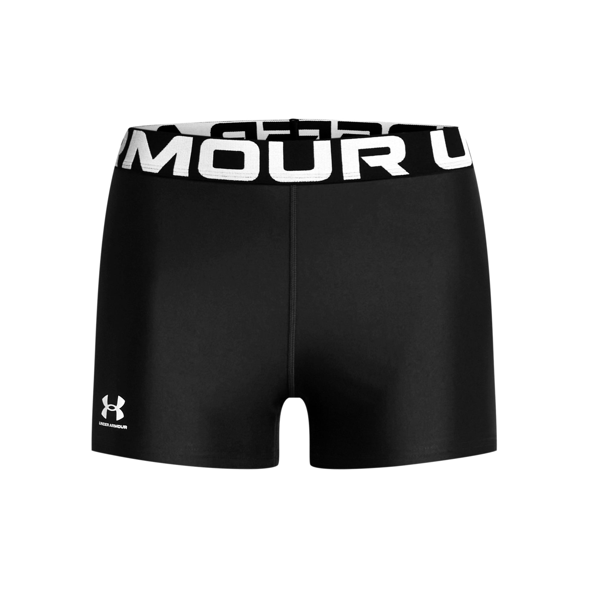 Under Armour UA HG Authentics Shorty Shorts con bolsillo para pelota Mujeres - negro, blanco