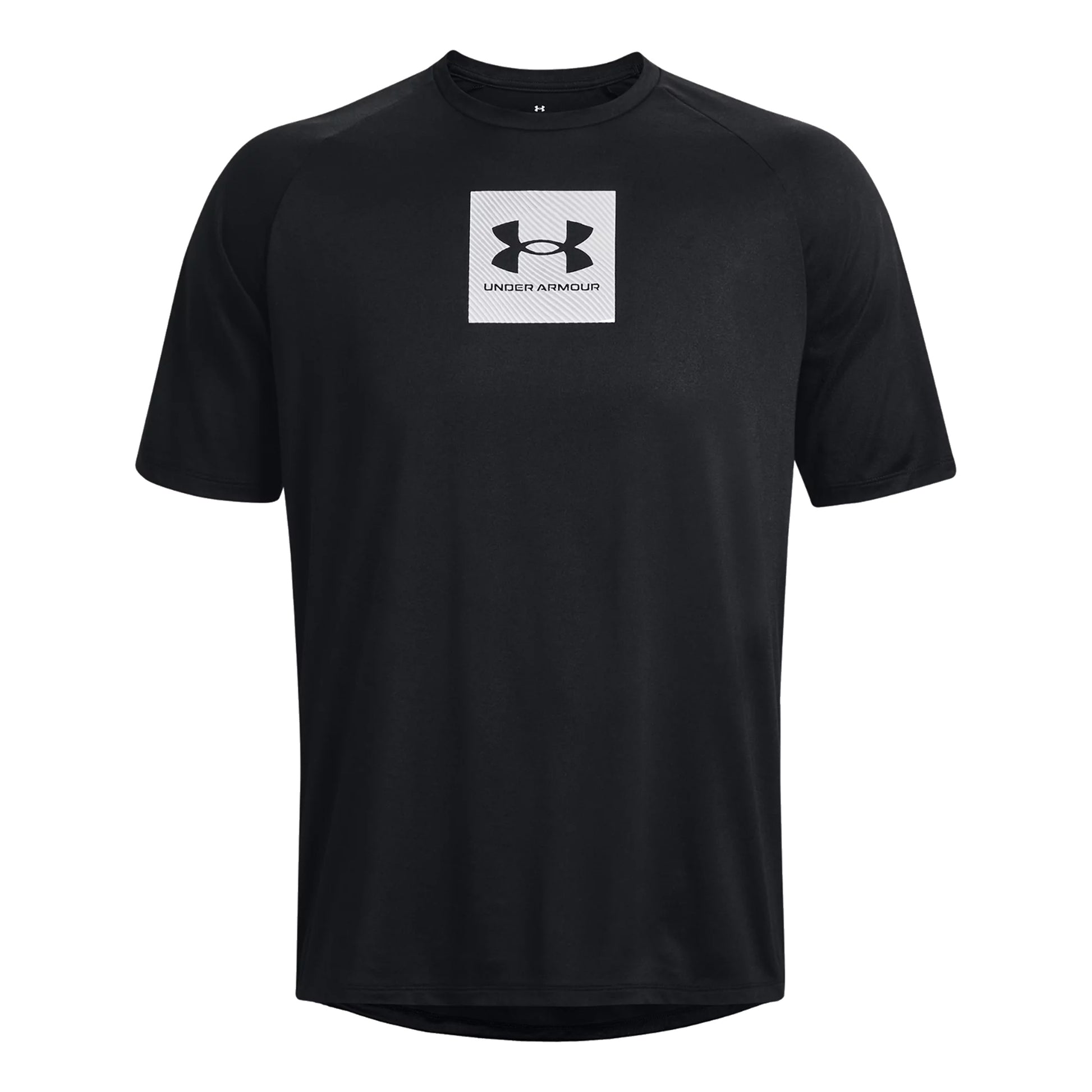 Under Armour Tech printed fill Camiseta de manga corta Hombres - negro,