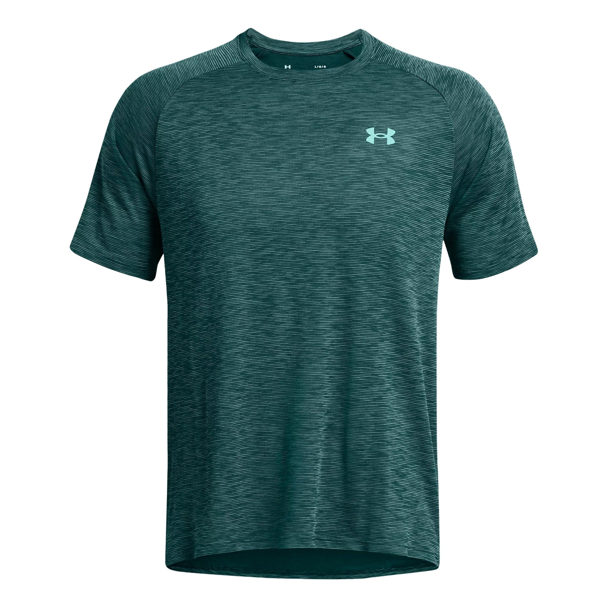 Under Armour Tech Textured Camiseta de manga corta Hombres - color petróleo,