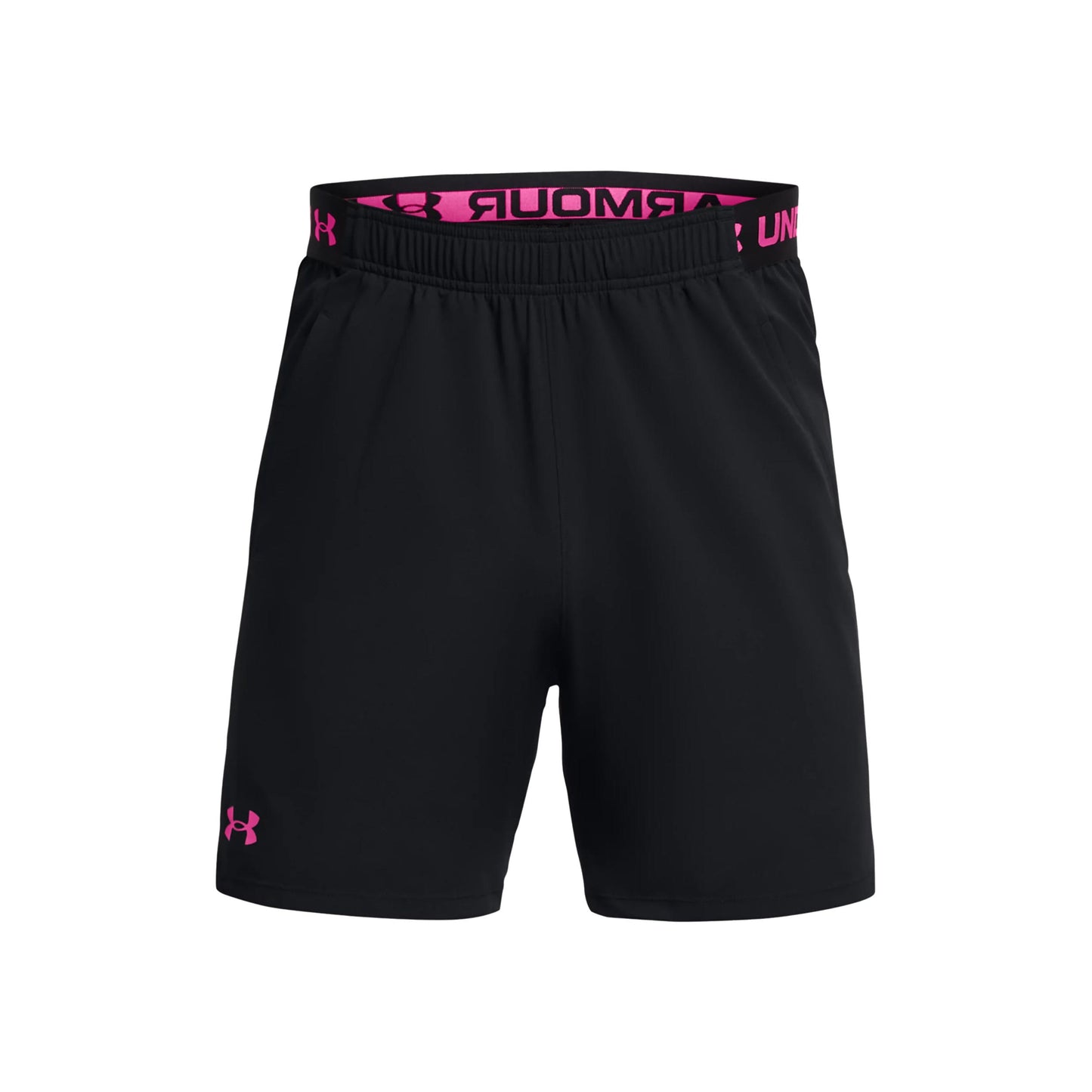 Under Armour Vansih Woven 6in Shorts Hombres - negro, rojo