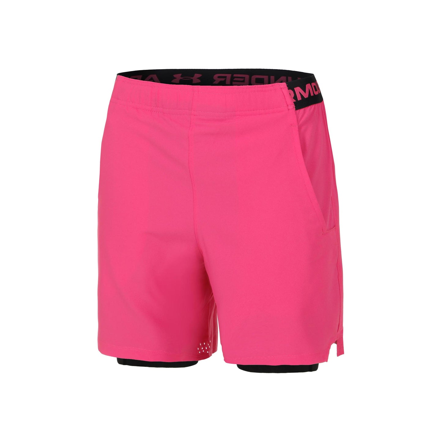 Under Armour Vanish Woven 2in1 Shorts Hombres - rosa,