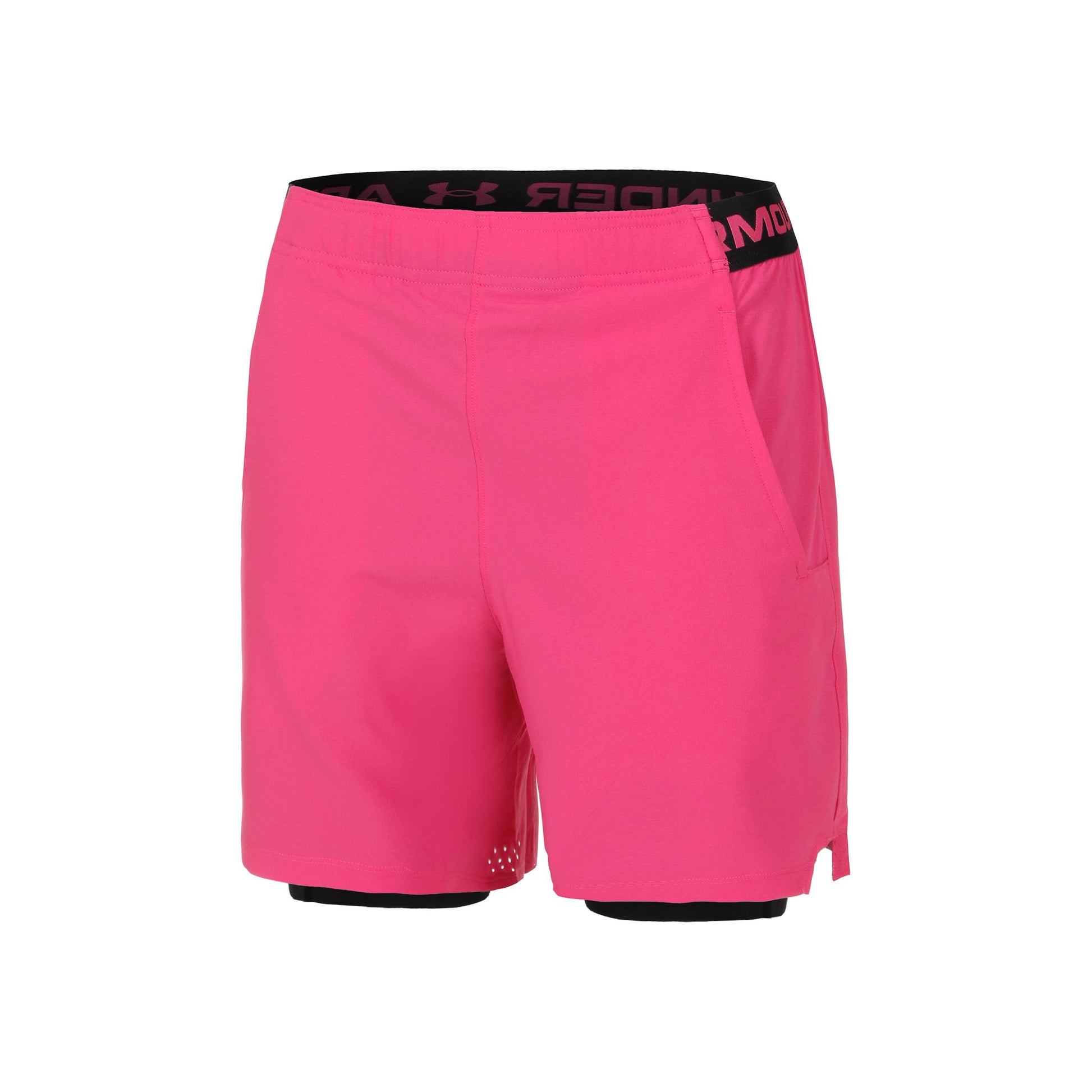 Under Armour Vanish Woven 2in1 Shorts Hombres - rosa,