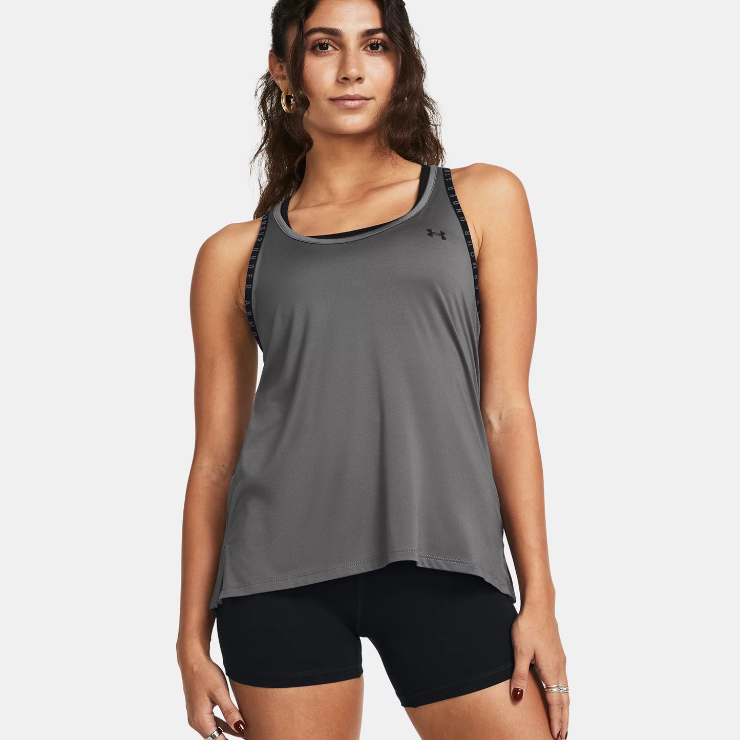 Under Armour Knockout Camiseta de tirantes Mujeres - gris,