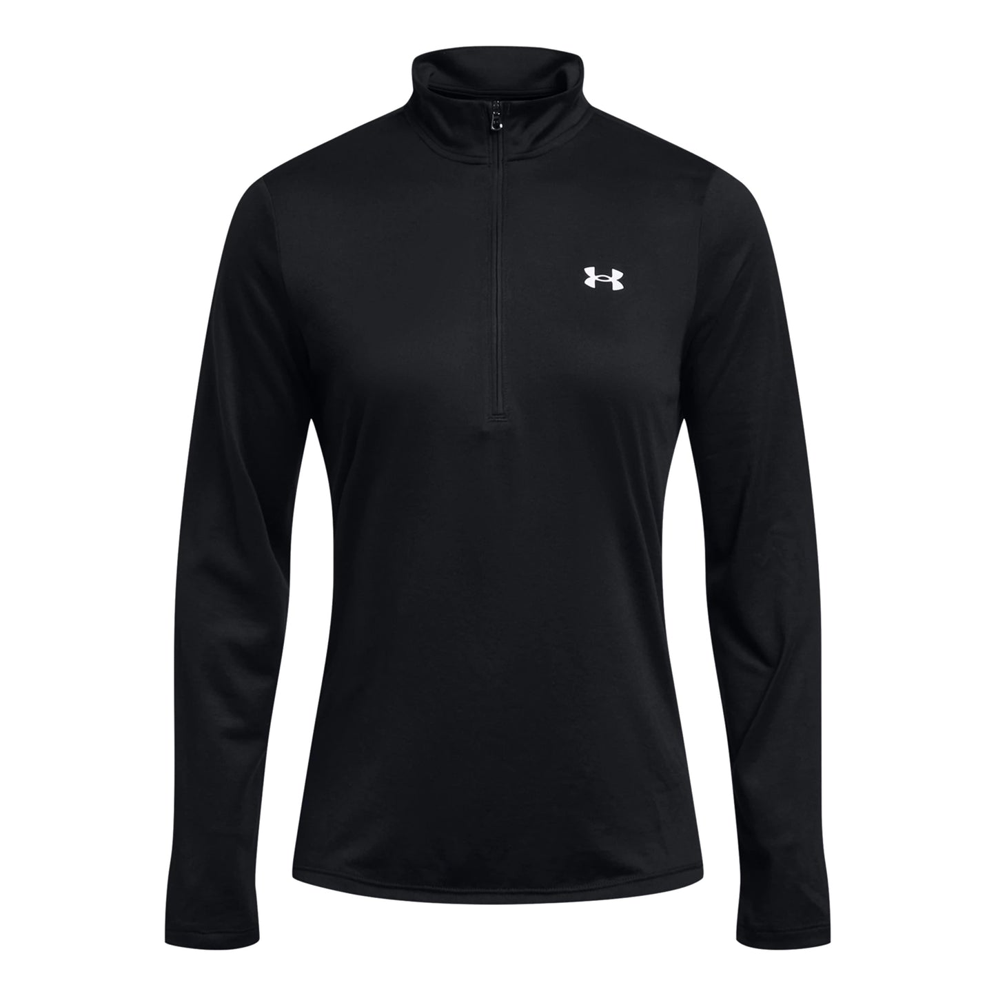 Under Armour Tech 1/2 Zip Camiseta De Manga Larga Mujeres-Negro