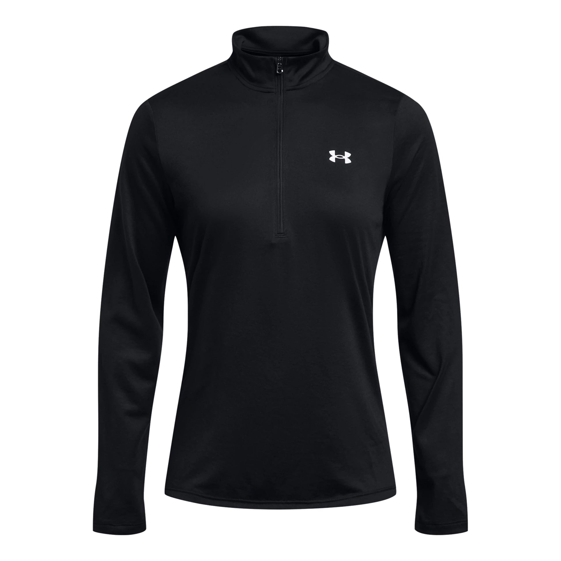 Under Armour Tech 1/2 Zip Camiseta De Manga Larga Mujeres-Negro