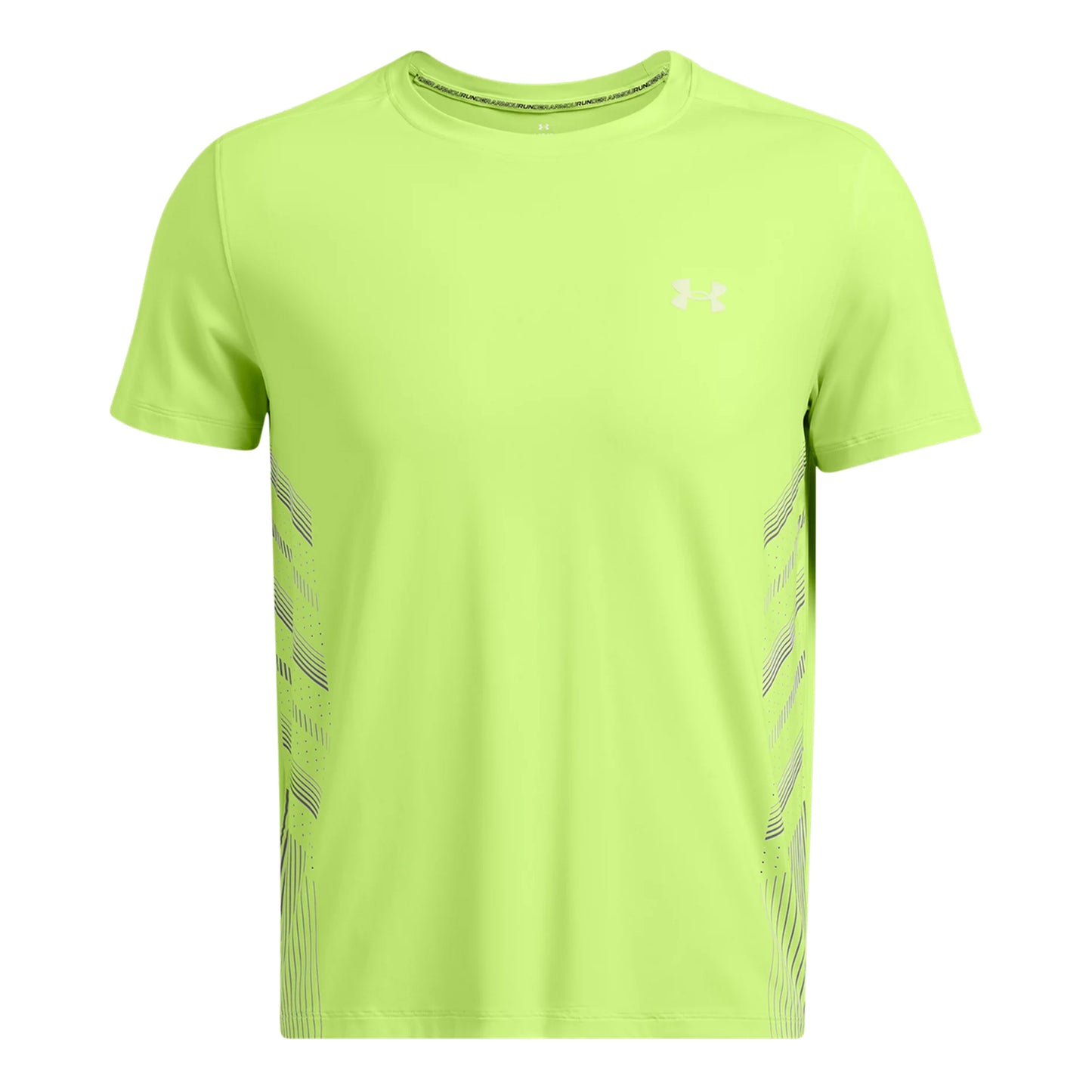 Under Armour Launch Elite Graphic Camiseta De Running Hombres-Verde,Gris