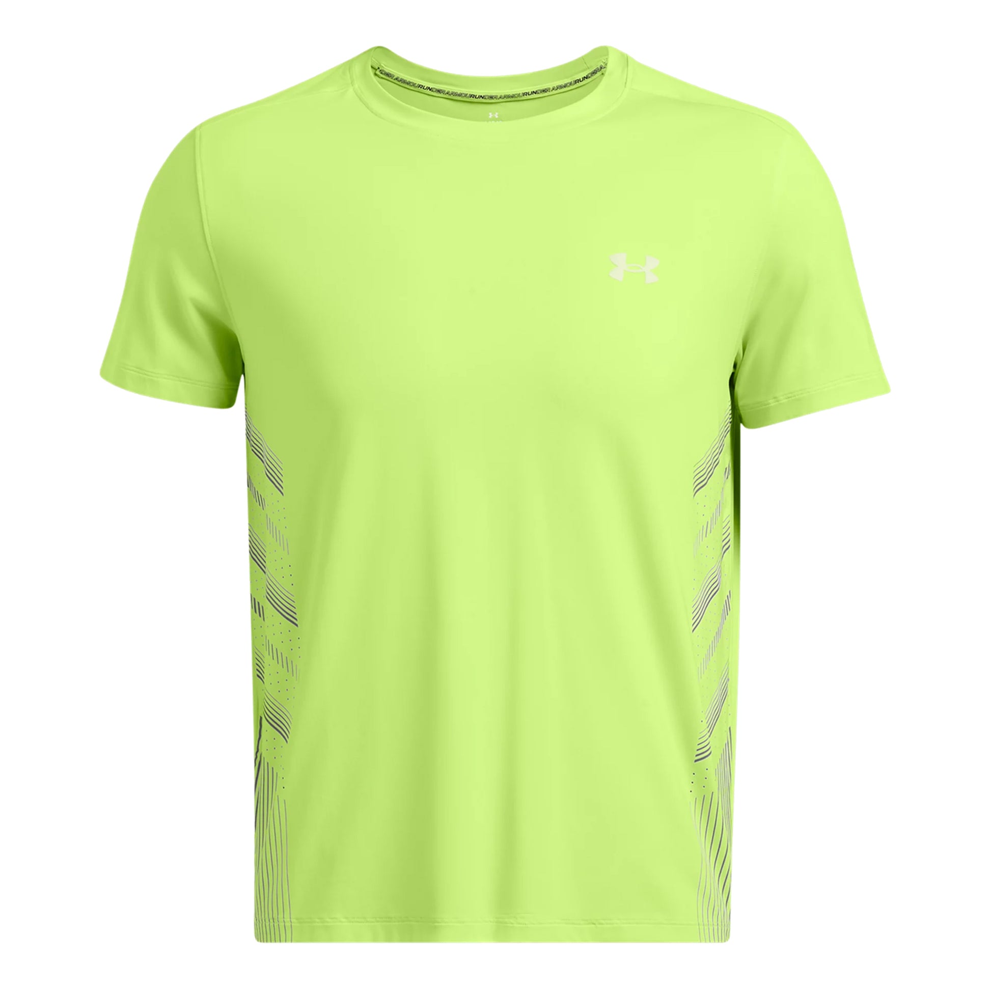 Under Armour Launch Elite Graphic Camiseta De Running Hombres-Verde,Gris