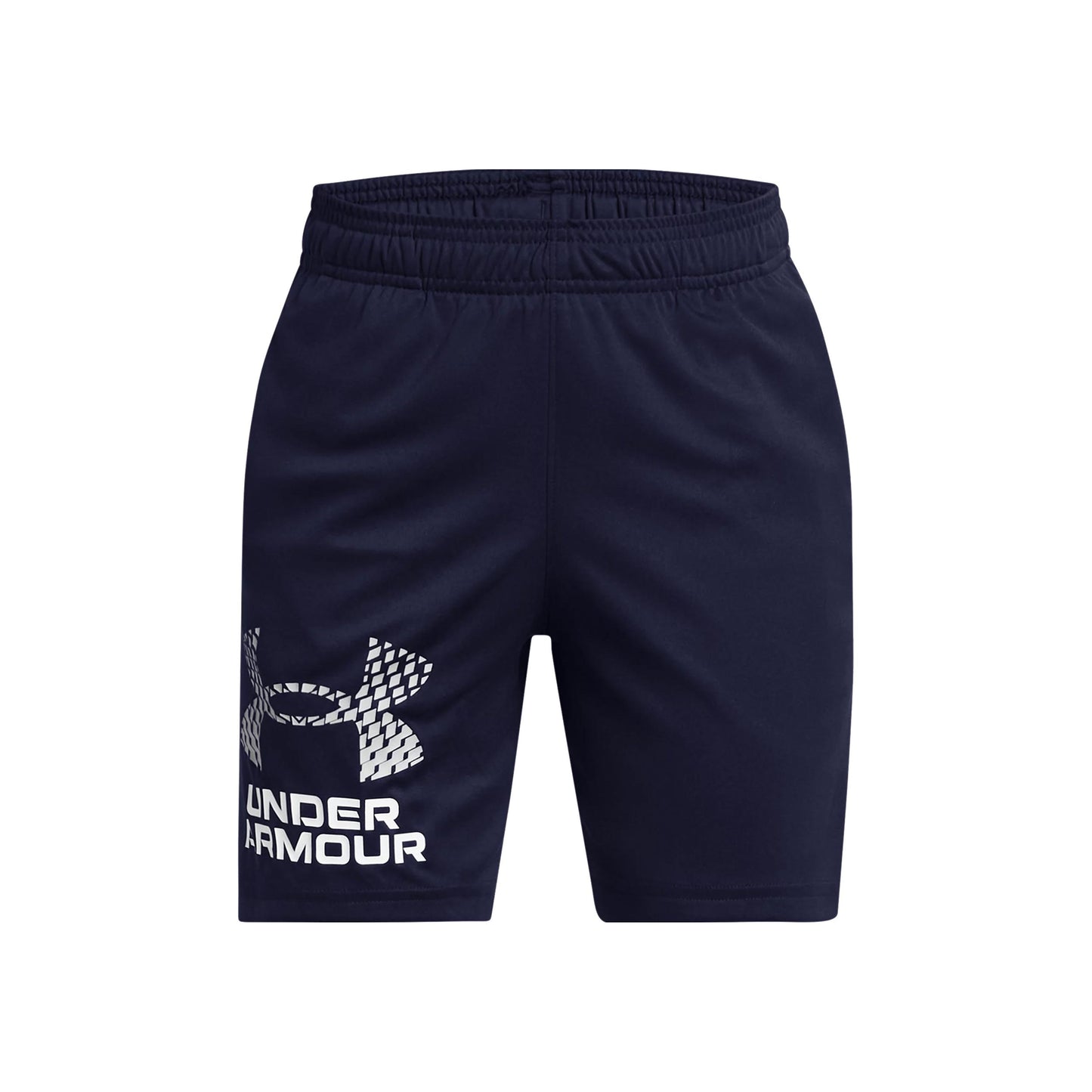 Under Armour Tech Logo Shorts Chicos - azul oscuro, blanco