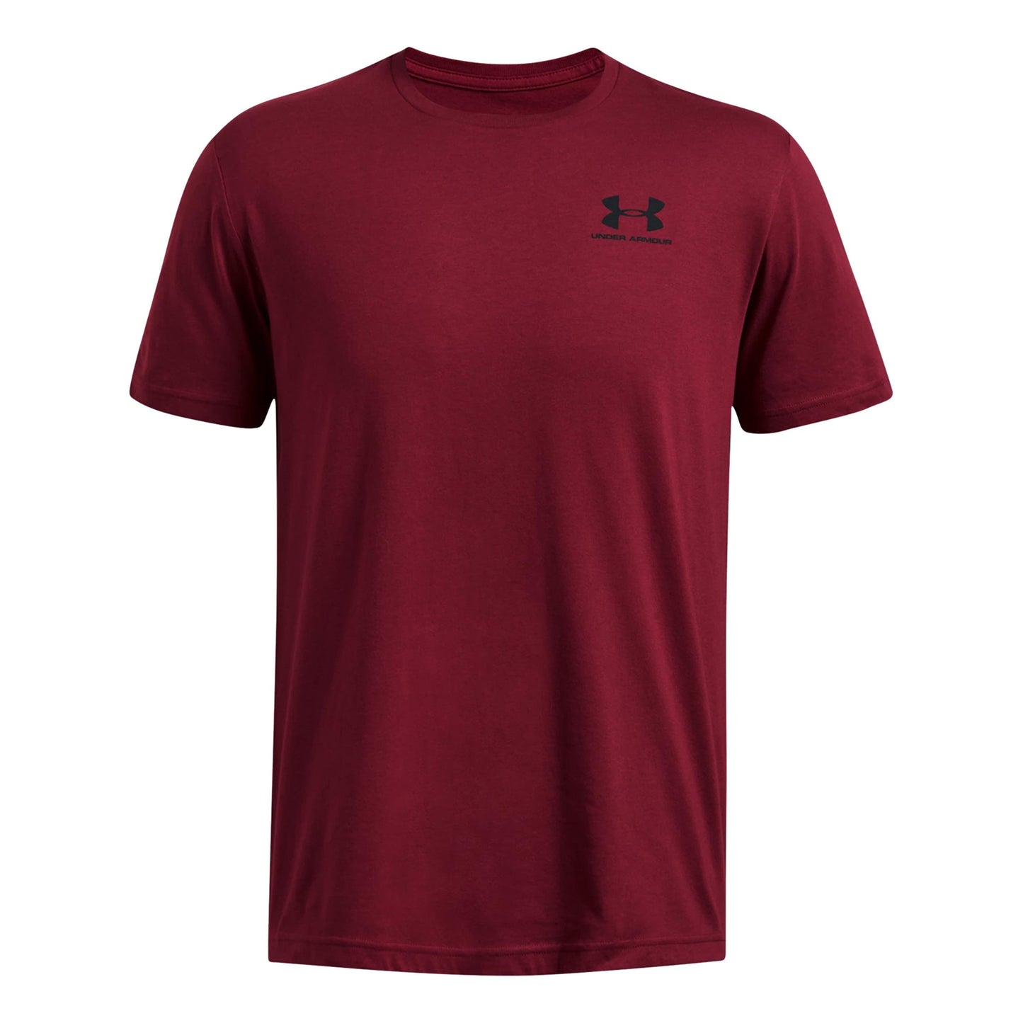 Under Armour Sportstyle Left Chef Camiseta de manga corta Hombres - rojo vino,