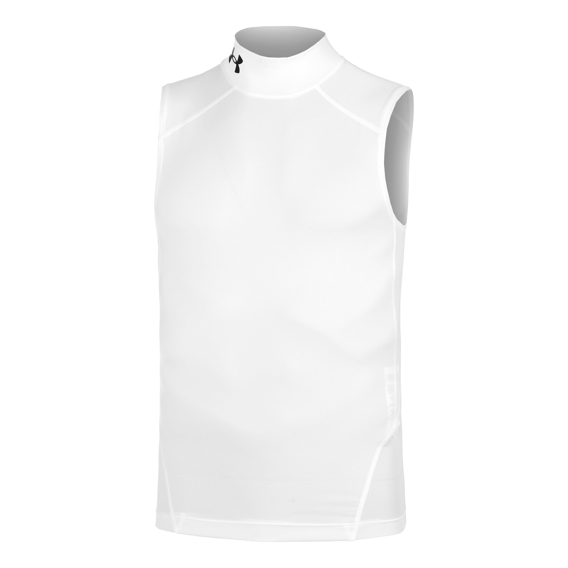 Under Armour Armour Comp Mock Camiseta De Tirantes Hombres-Blanco