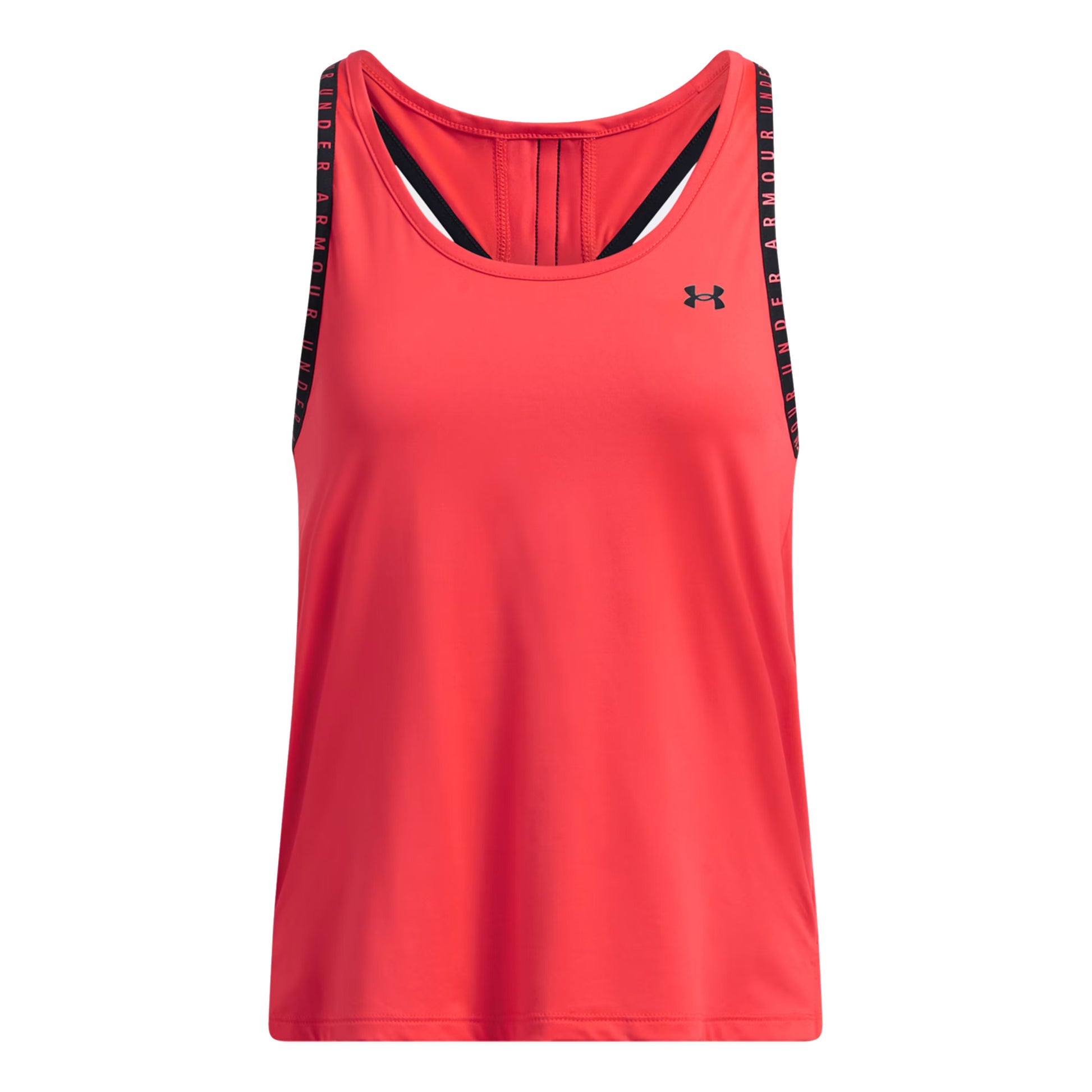 Under Armour Knockout Camiseta de tirantes Mujeres - rojo, negro
