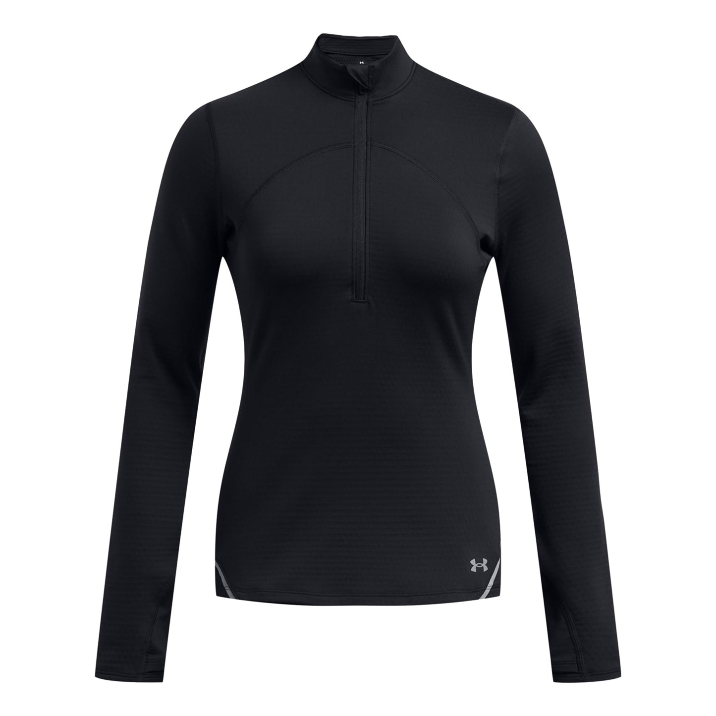 Under Armour Vanish CW 1/2 Zip Camiseta De Manga Larga Mujeres-Negro