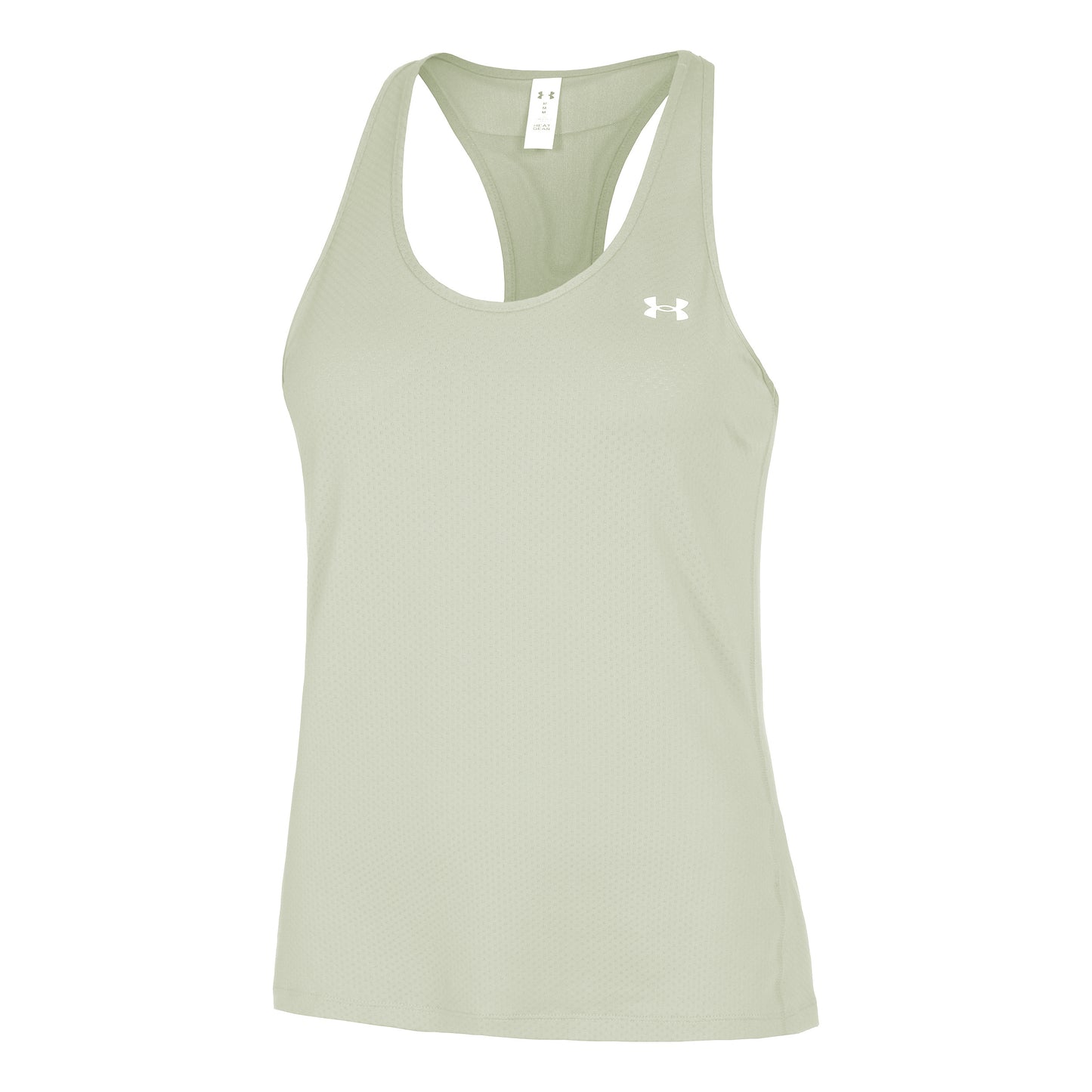 Under Armour Heatgear Racer Camiseta de tirantes Mujeres - verde,