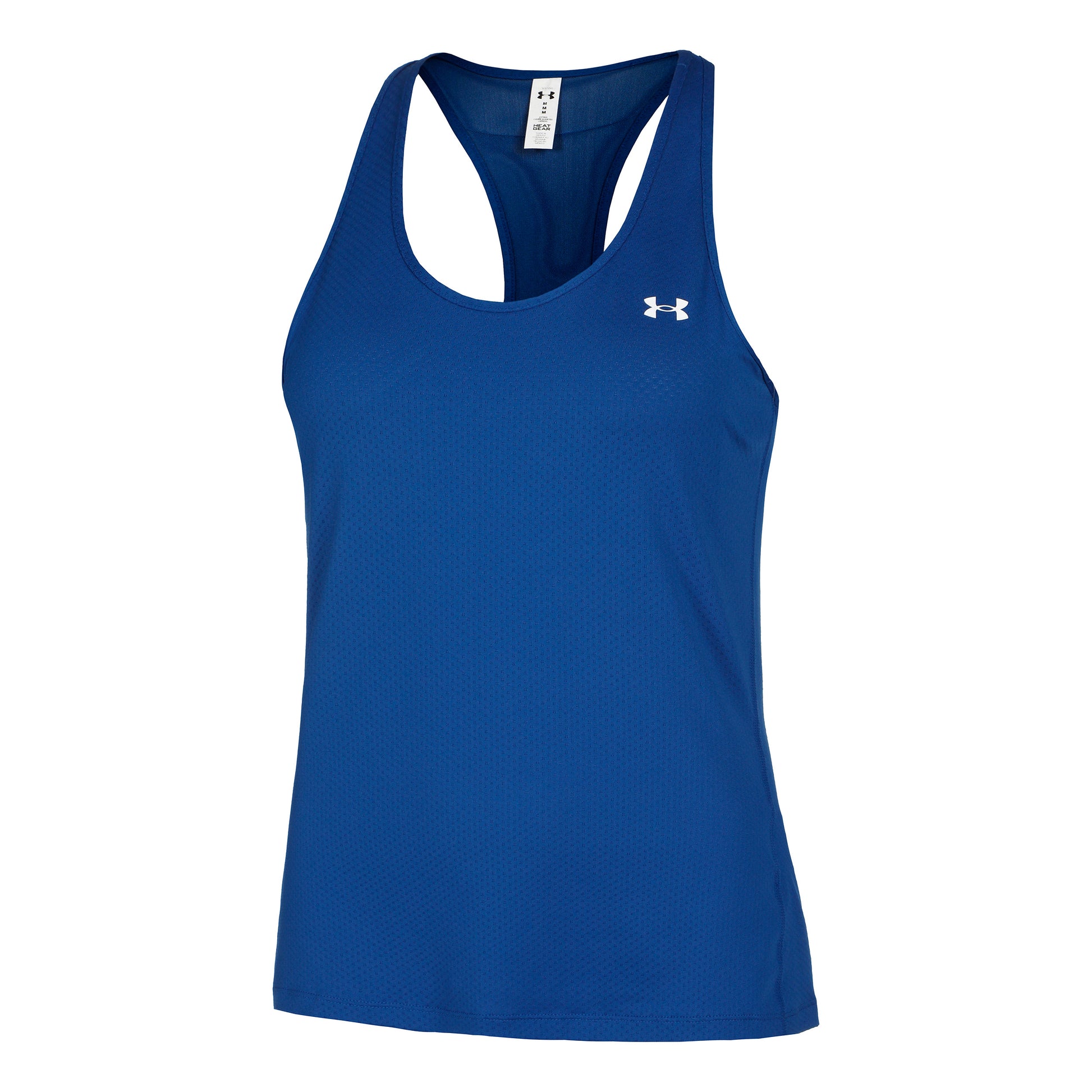 Under Armour Heatgear Racer Camiseta de tirantes Mujeres - azul,