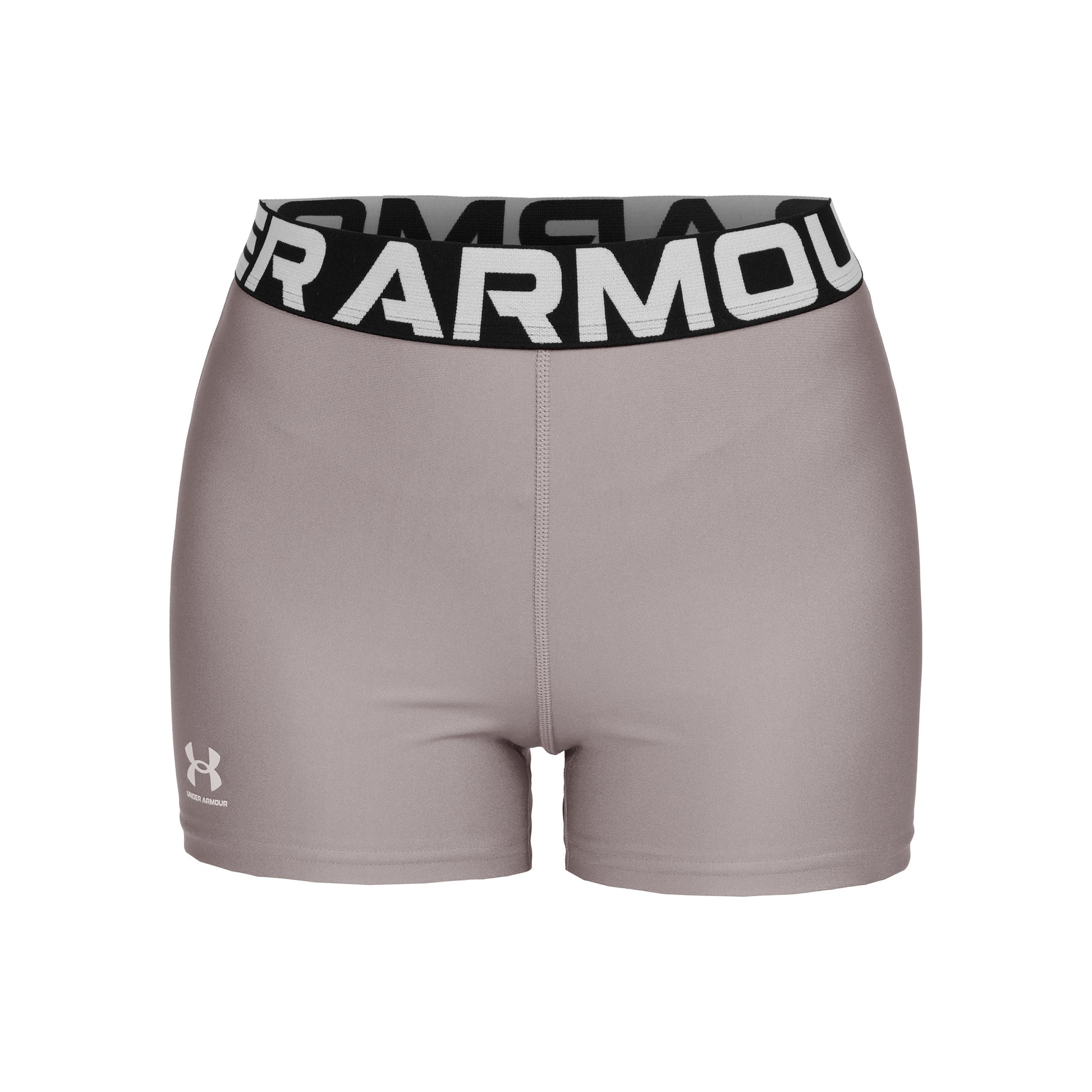 Under Armour UA HG Authentics Shorty Shorts Con Bolsillo Para Pelota Mujeres-Gris,Negro