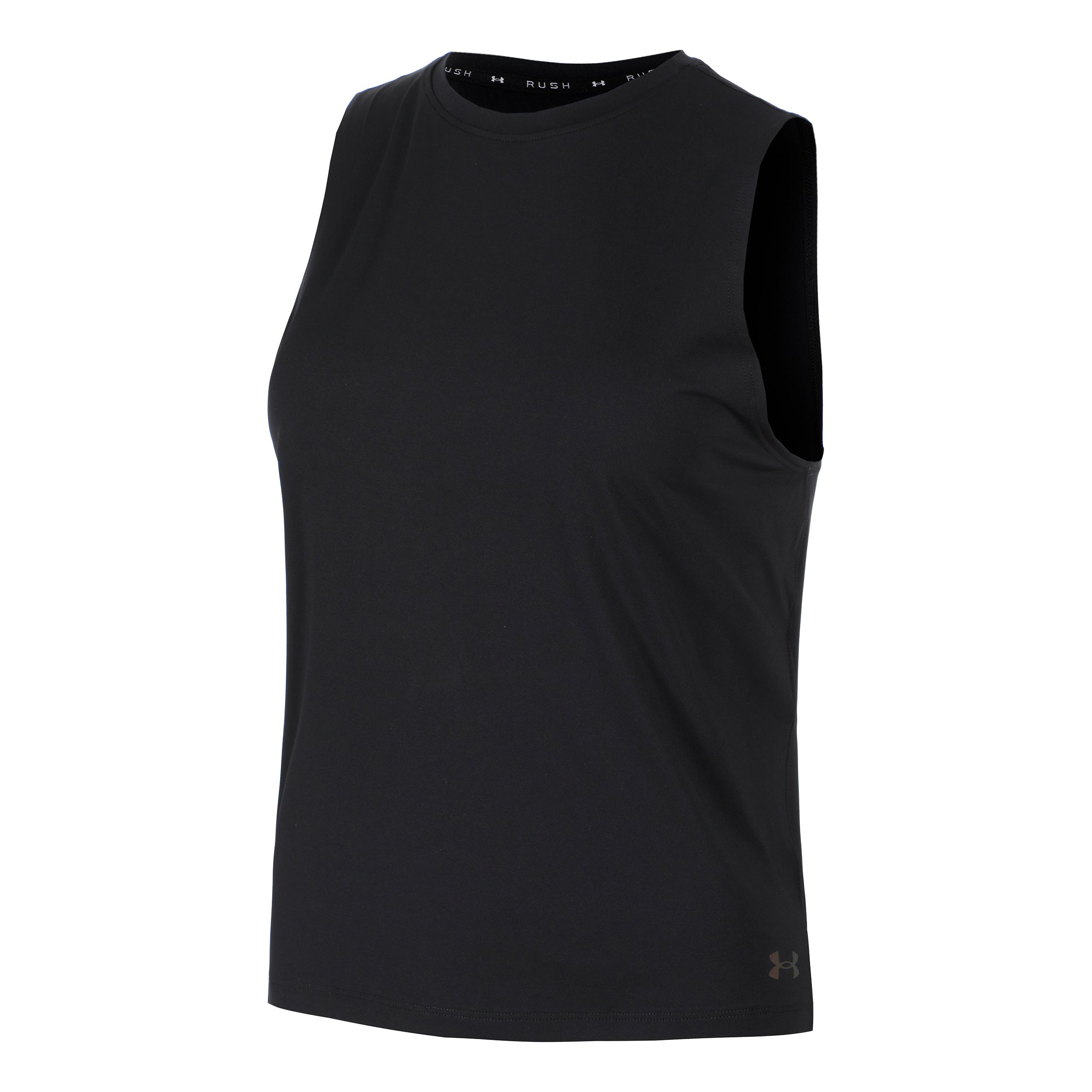 Under Armour UA Rush Camiseta De Tirantes Mujeres-Negro