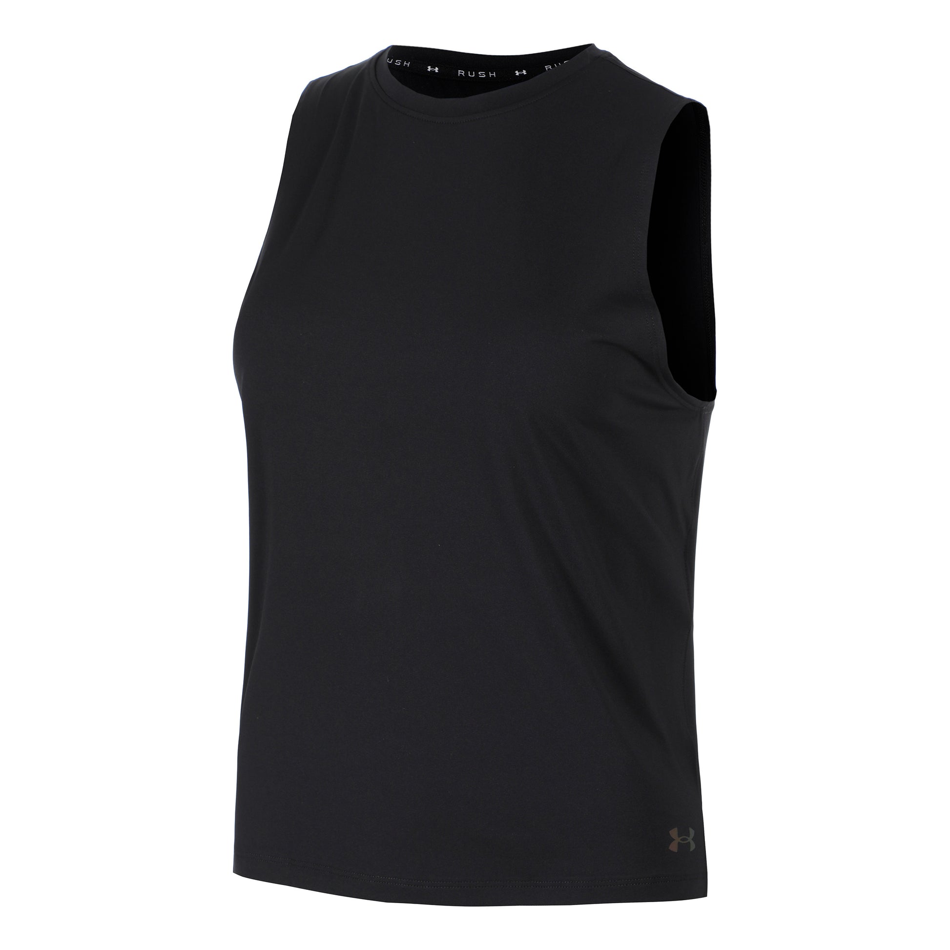 Under Armour UA Rush Camiseta De Tirantes Mujeres-Negro