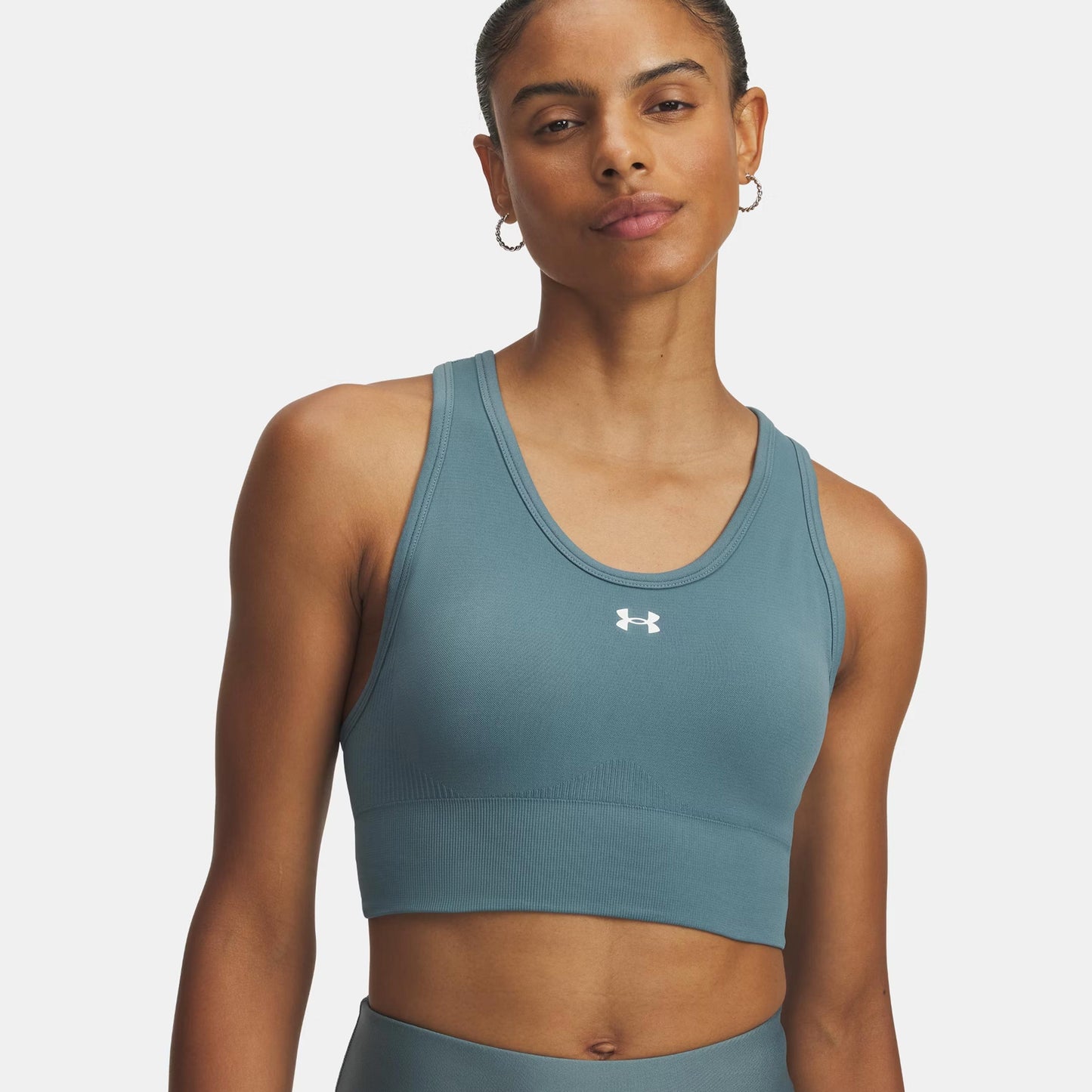 Under Armour Vanisheamle Mid Sujetador deportivo Mujeres-azul