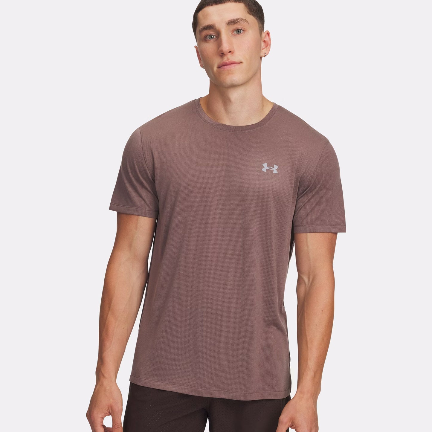 Under Armour Trail Run Camiseta De Running Hombres-Gris Oscuro