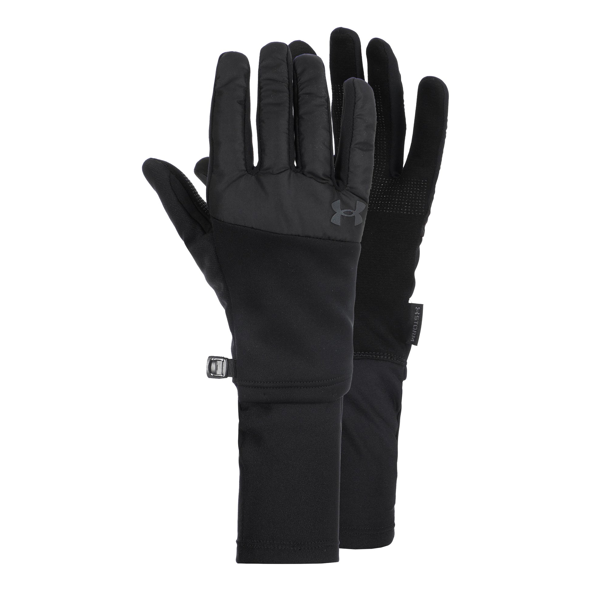 Under Armour Storm Fleece Run Guantes De Correr-Negro,Negro