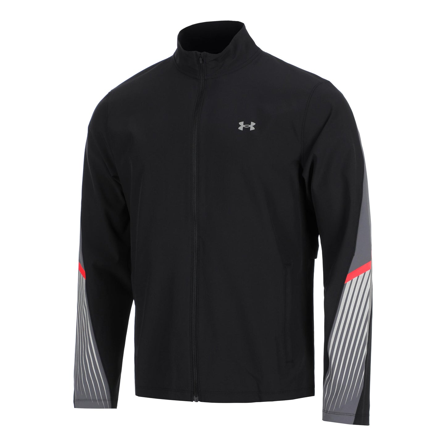 Under Armour Velociti Storm Chaqueta Para Correr Hombres-Negro,Gris