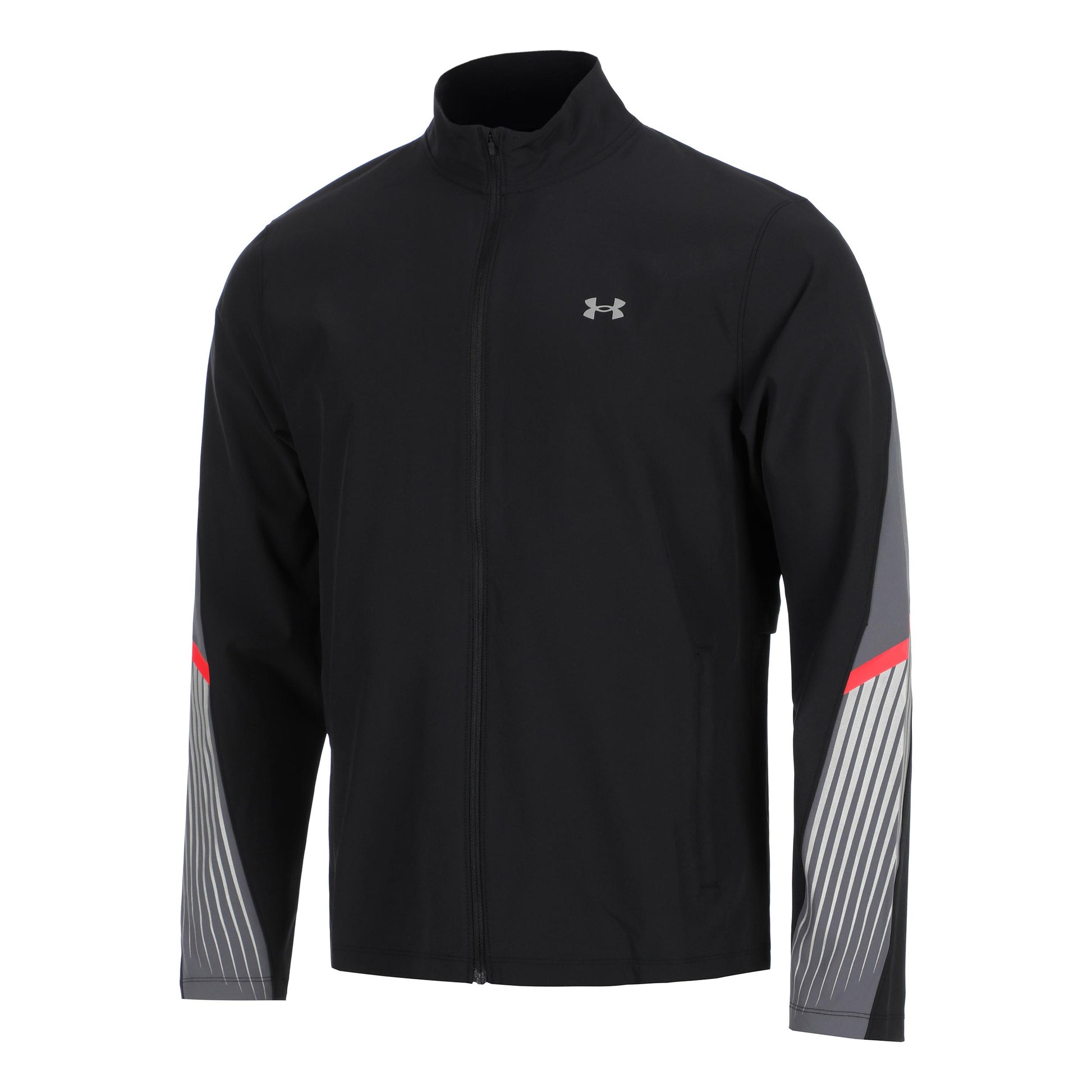 Under Armour Velociti Storm Chaqueta Para Correr Hombres-Negro,Gris