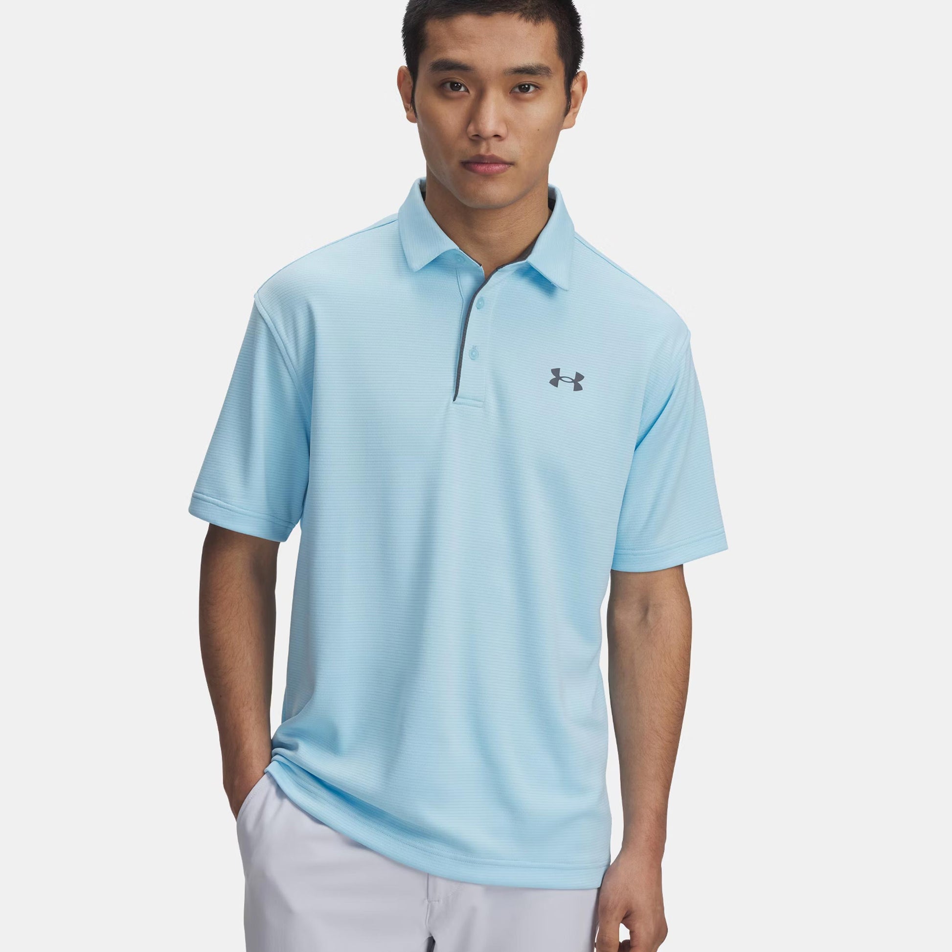 Under Armour Tech Polo Hombres-Mint