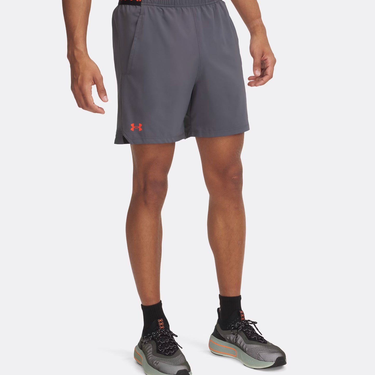 Under Armour Vansih Woven 6in Shorts Hombres - gris,