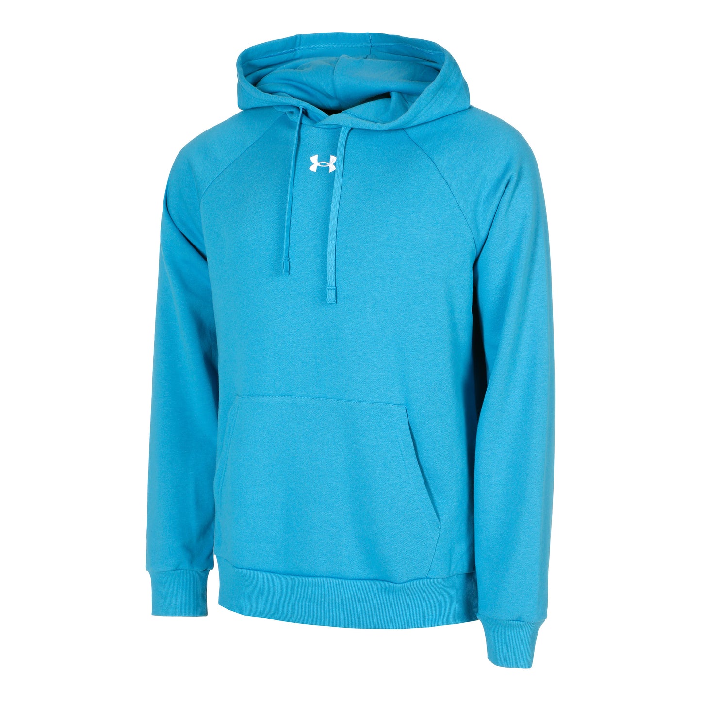 Under Armour Rival Fleece Sudadera Con Capucha Hombres-Turquesa