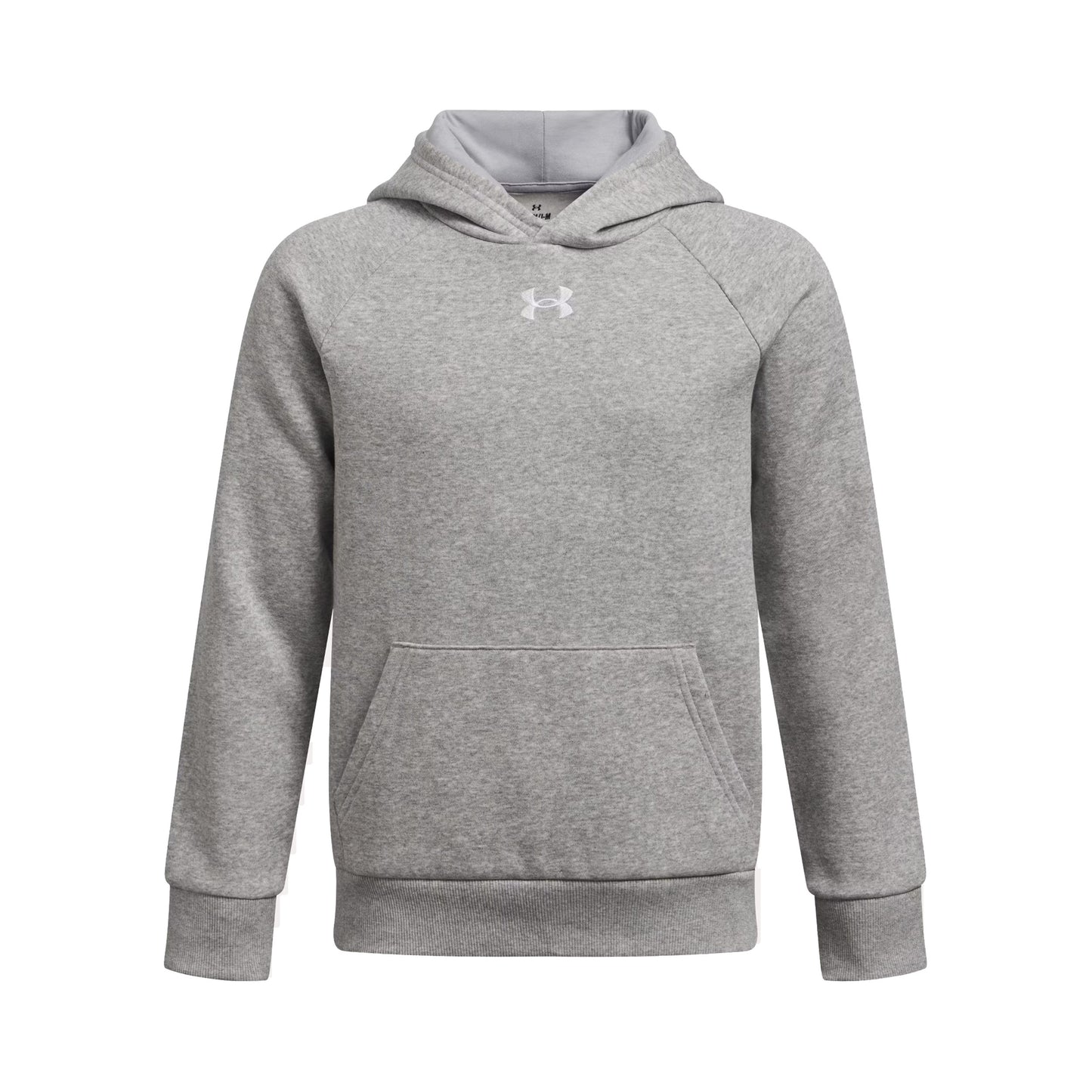 Under Armour Rival Fleece Sudadera Con Capucha Chicos-Gris