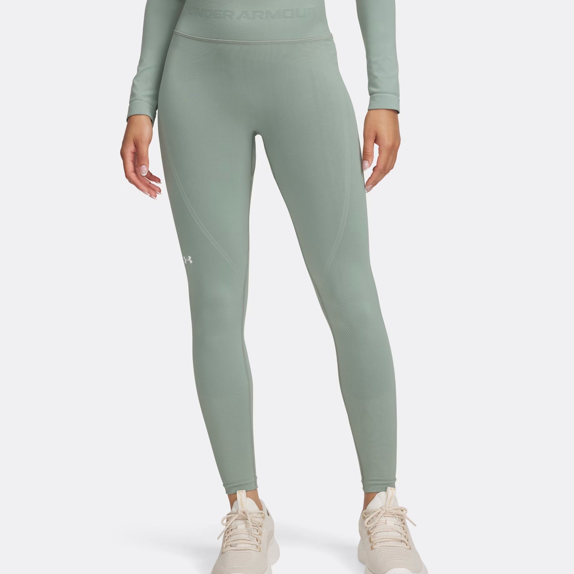 Under Armour Vanish Seamless Malla Mujeres-Verde