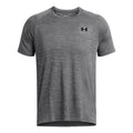 Tech Textured Camiseta de manga corta Hombres - gris oscuro,