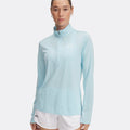 Tech Half-Zip Camiseta De Manga Larga Mujeres-Mint