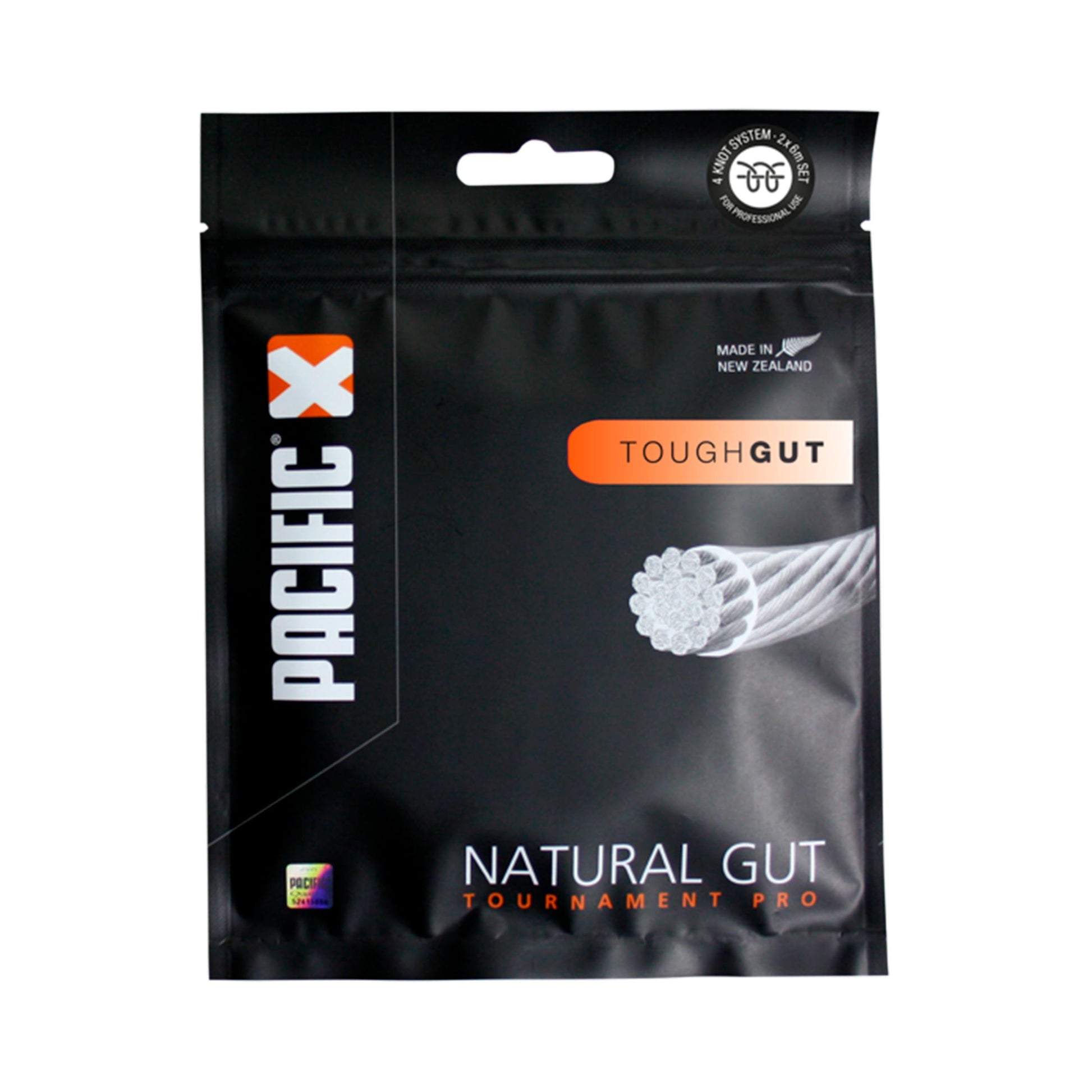 Pacific Tournament Pro Tough Gut Sets Individuales 2x 6,1m-Colores Naturales