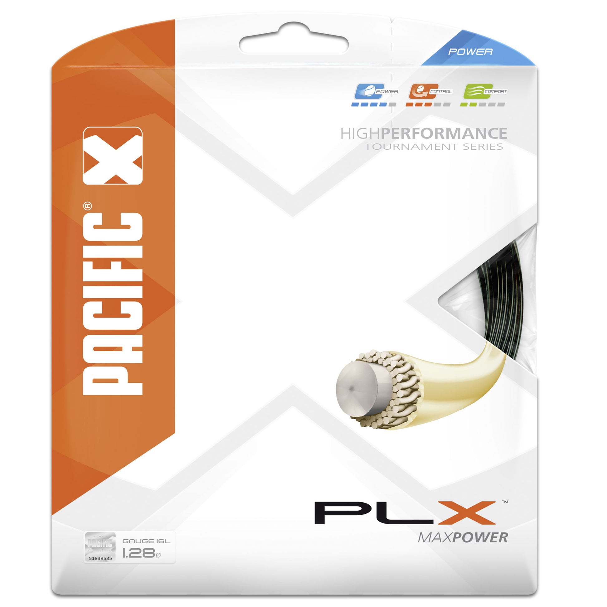 Pacific PLX Sets Individuales 12,2m-Negro
