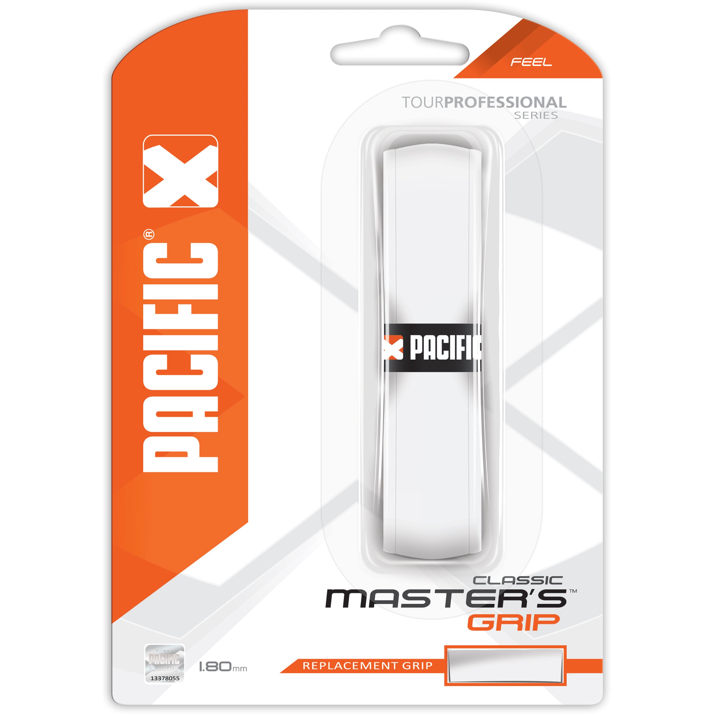 Pacific Masters Grip Classic Pack De 1-Blanco