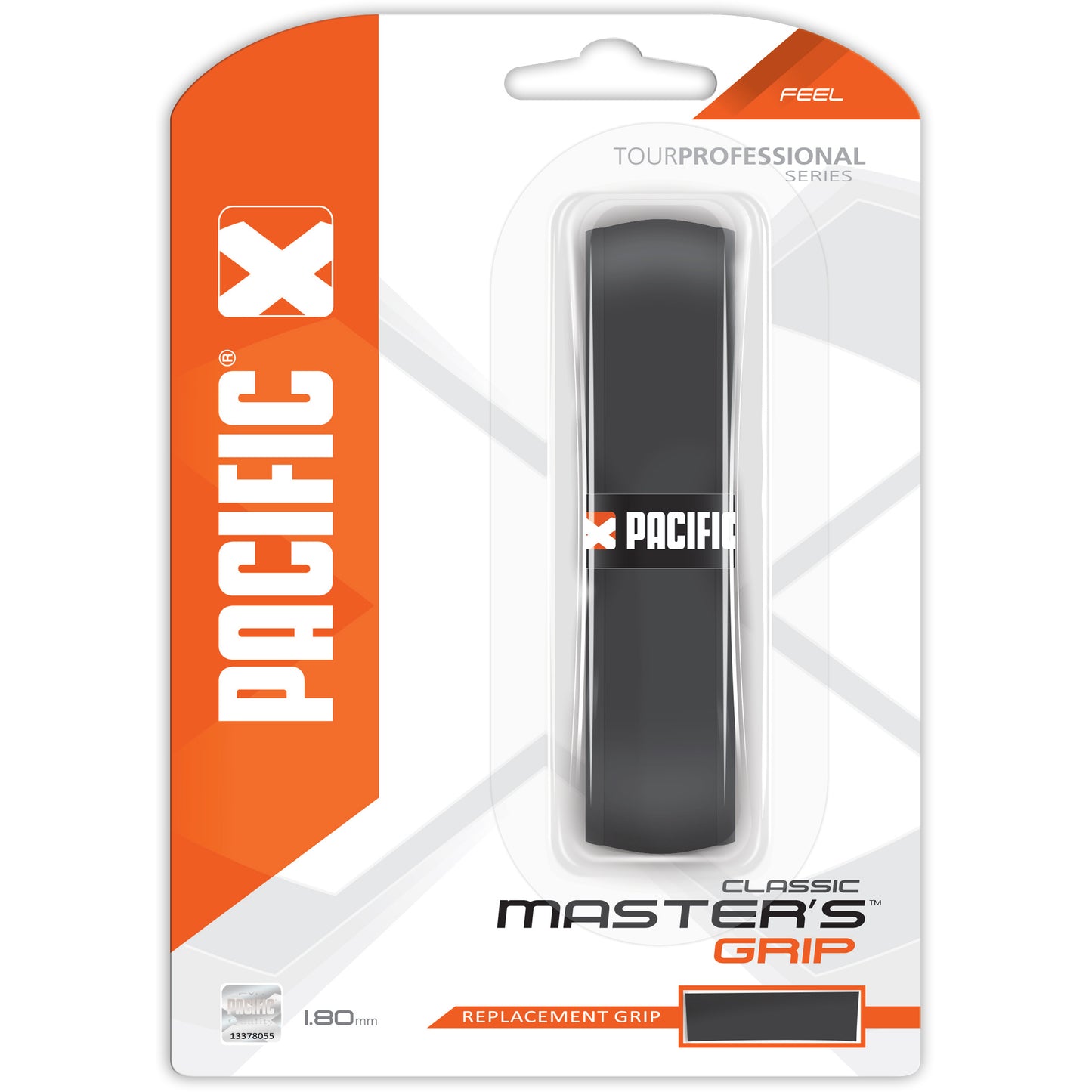 Pacific Masters Grip Classic Pack De 1-Negro
