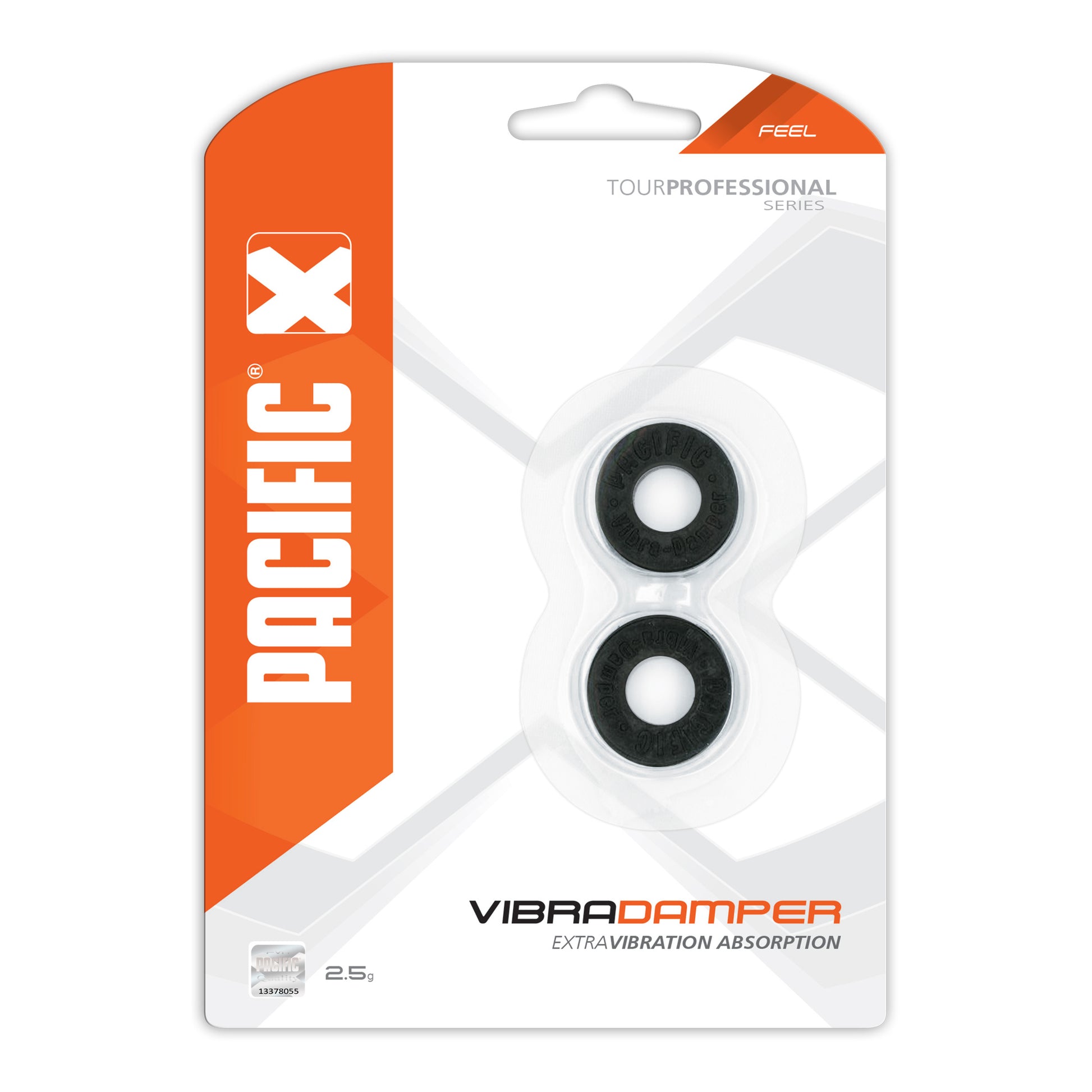 Pacific Vibra Antivibradores Pack De 2-Negro