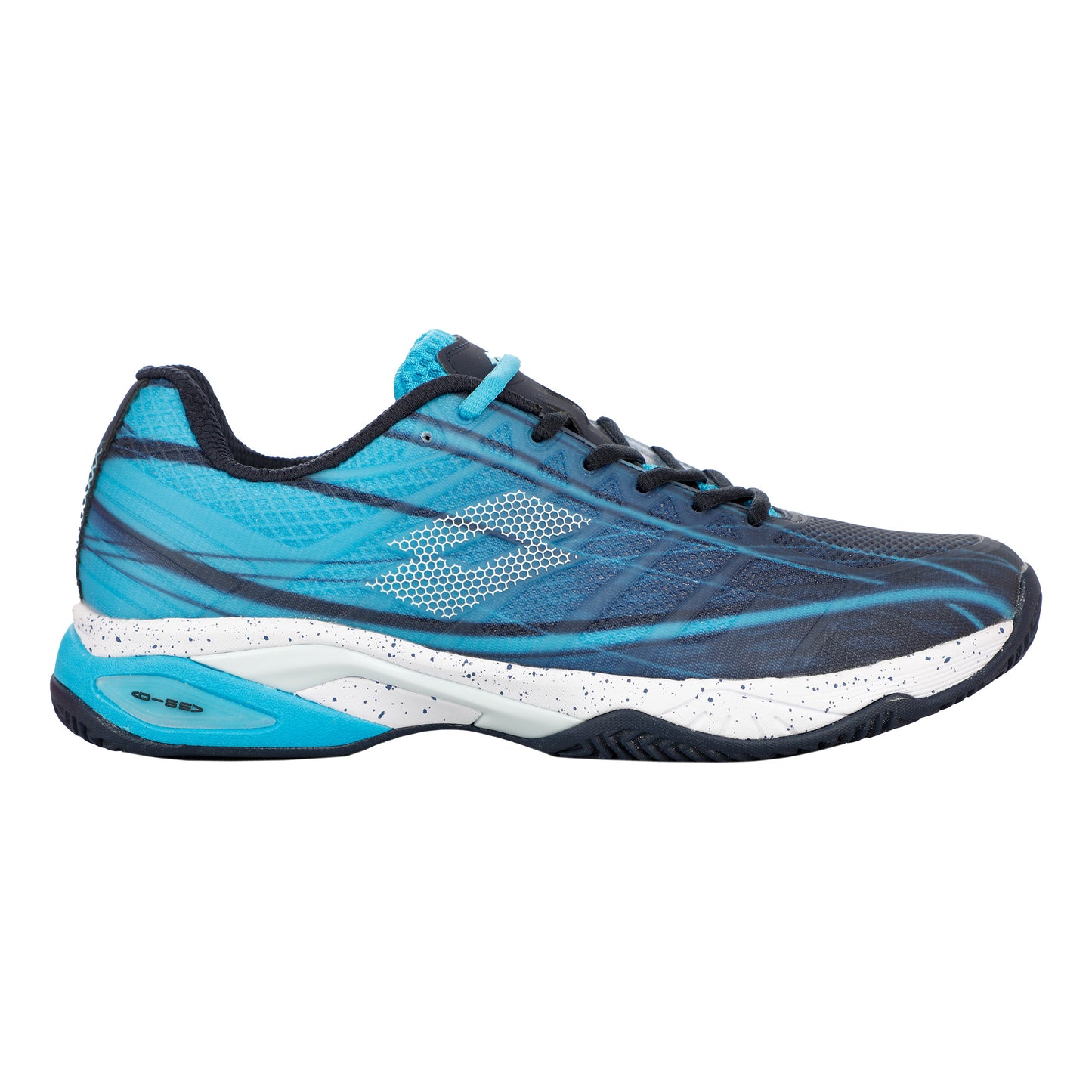 Lotto Mirage 300 CLY Zapatilla tierra batida Hombres - azul, blanco