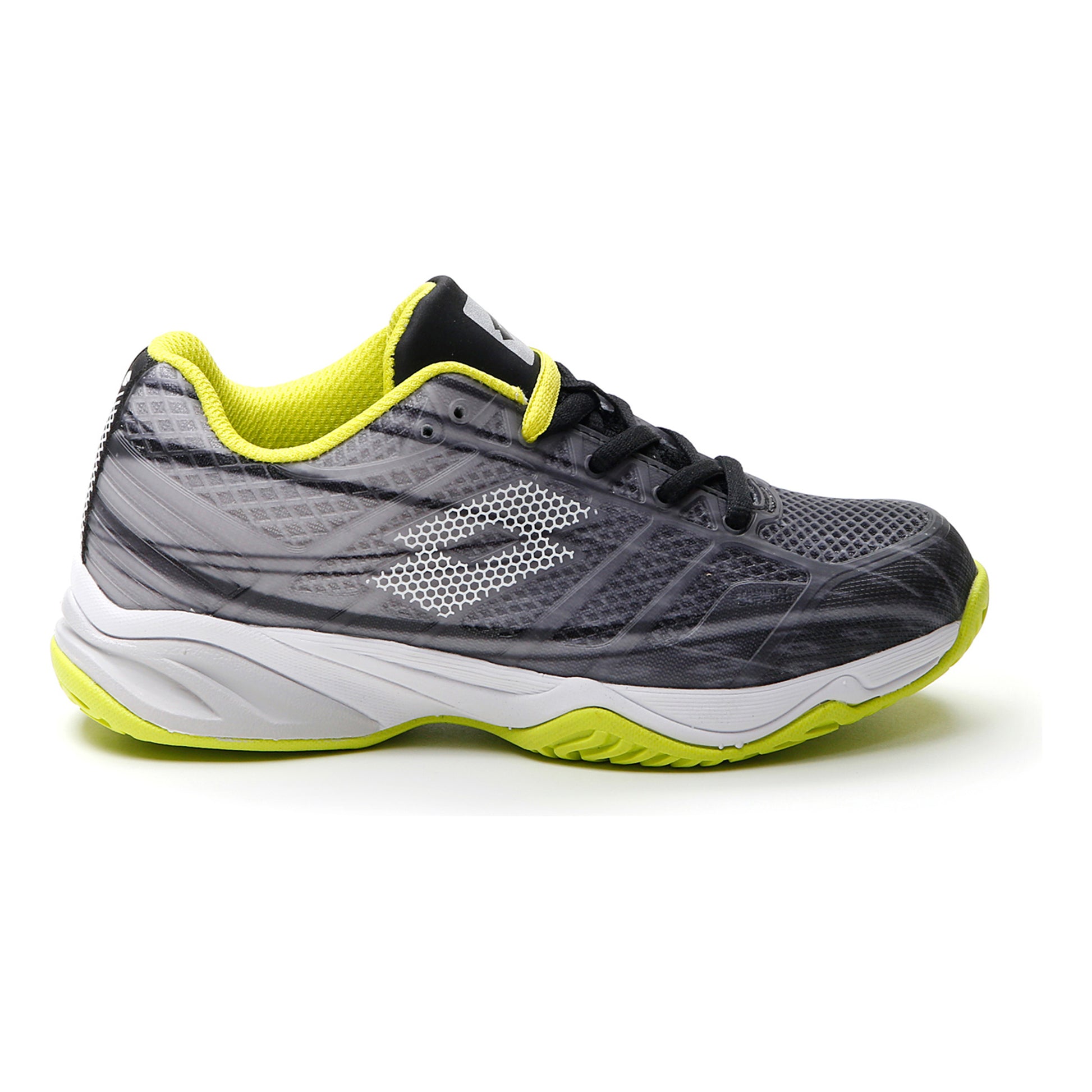 Lotto Mirage 300 Zapatilla todas las superficies Niños - negro, verde neón