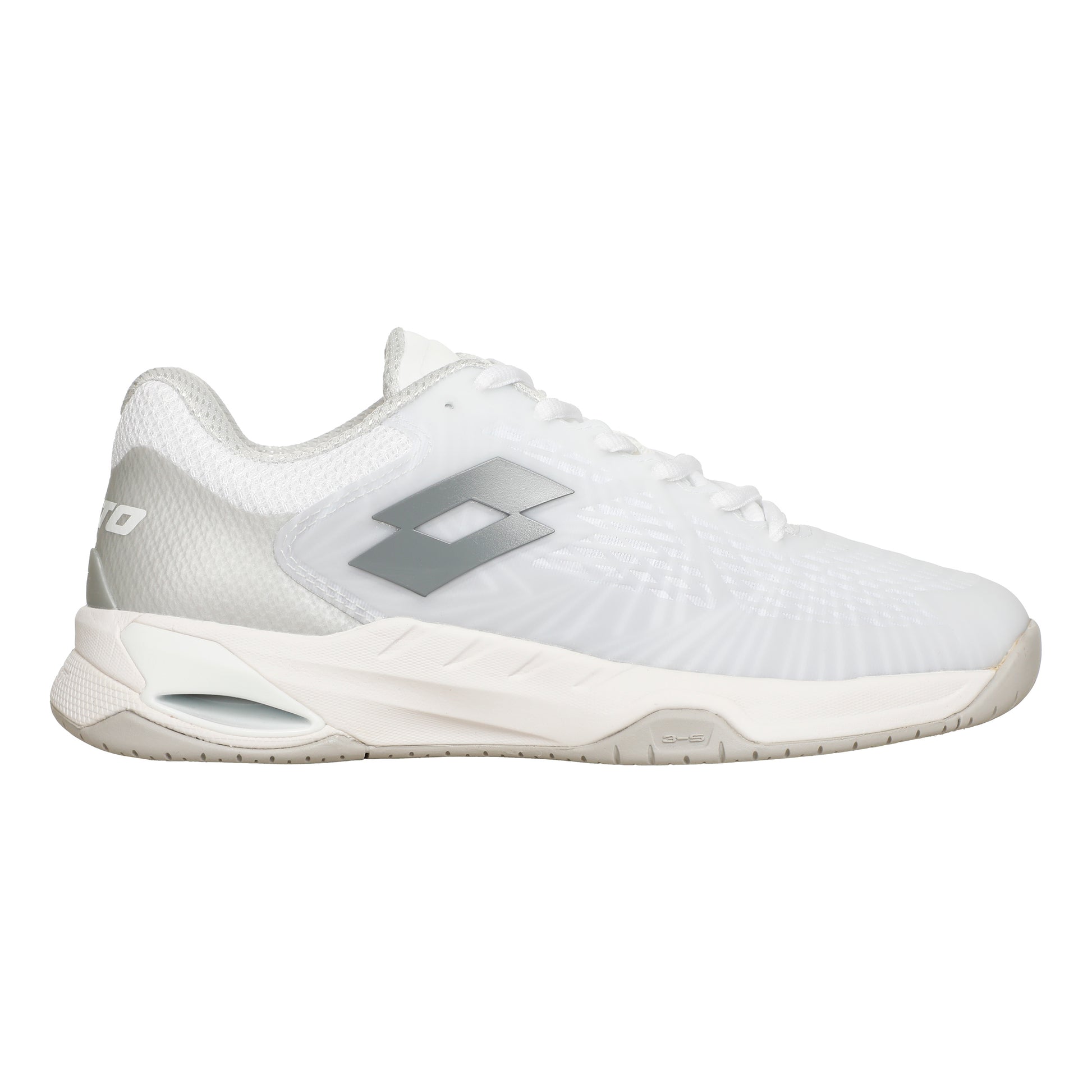 Lotto Mirage 100 II SPD Zapatilla todas las superficies Mujeres-blanco, gris