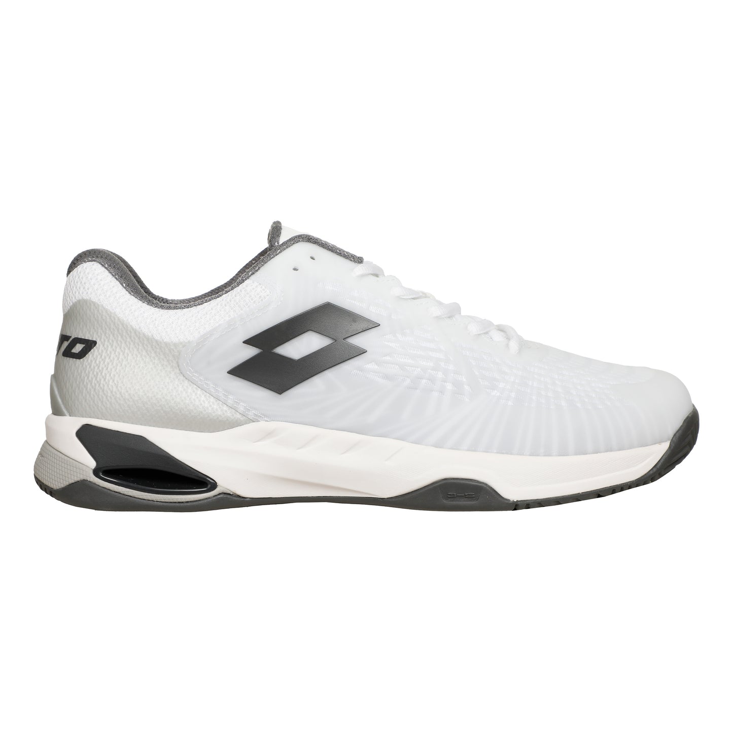 Lotto Mirage 100 II Zapatilla Tierra Batida Hombres-Blanco,Gris