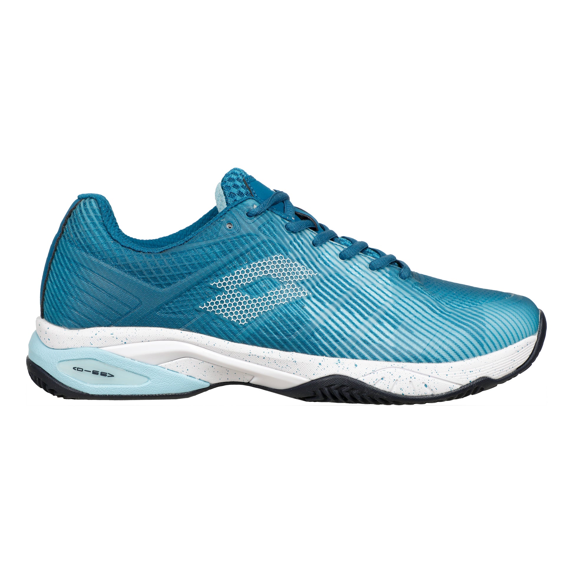 Lotto Mirage 300 III Zapatilla Tierra Batida Hombres-Turquesa,Blanco