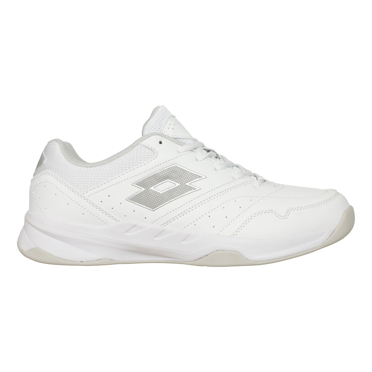 Lotto Mirage 650 IDC Zapatilla para pista cubierta Hombres - blanco, gris