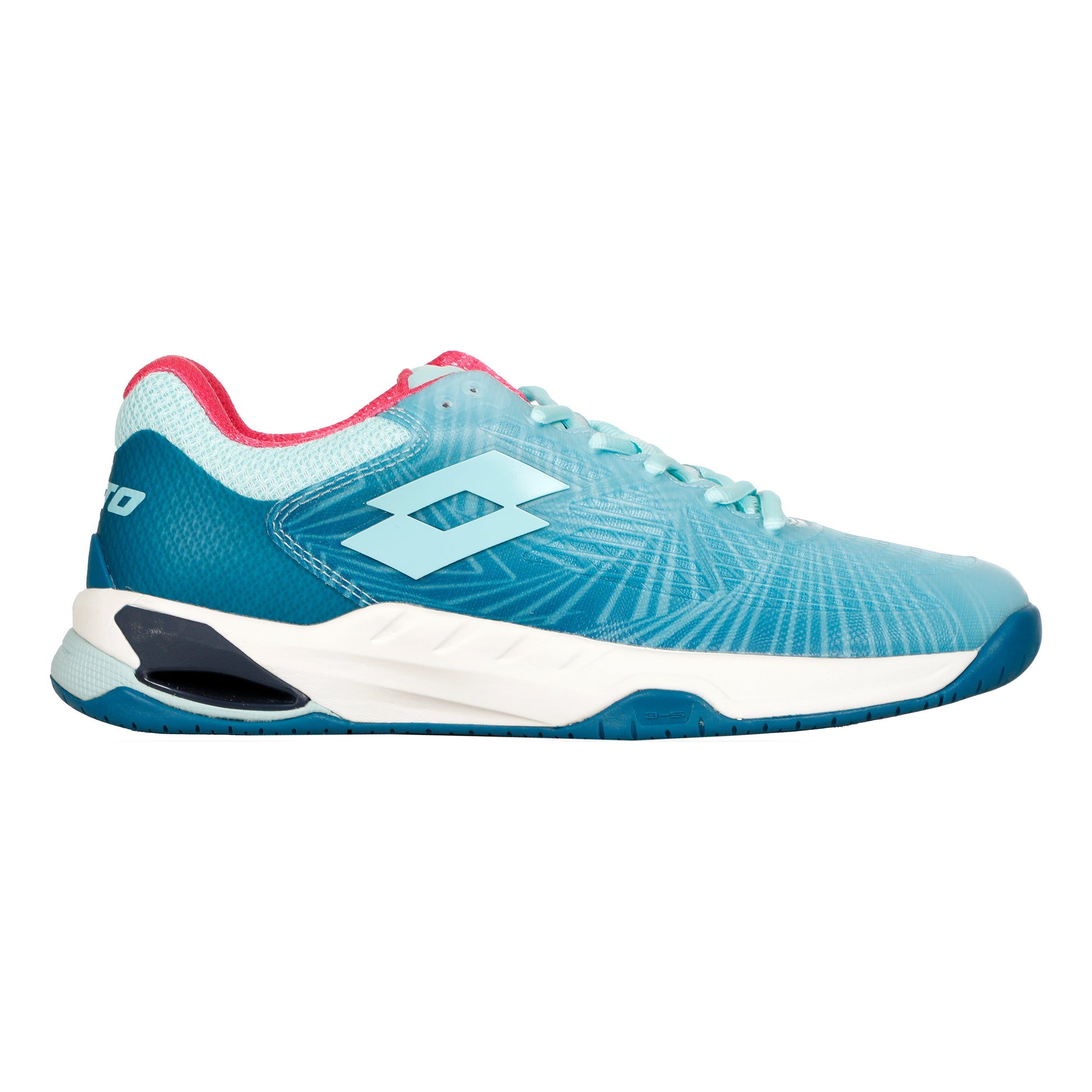 Lotto Mirage 100 II SPD Zapatilla todas las superficies Mujeres-turquesa, azul