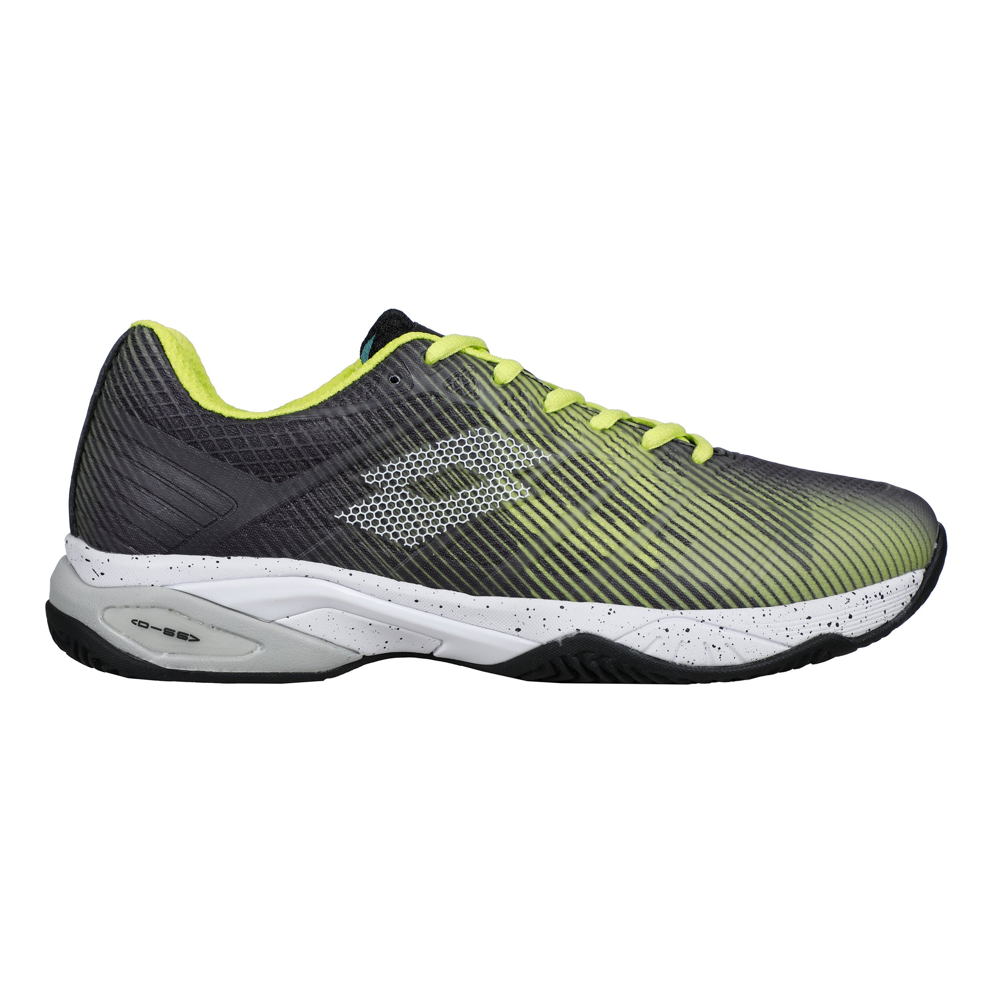 Lotto Mirage 300 III Zapatilla tierra batida Hombres - negro, verde claro